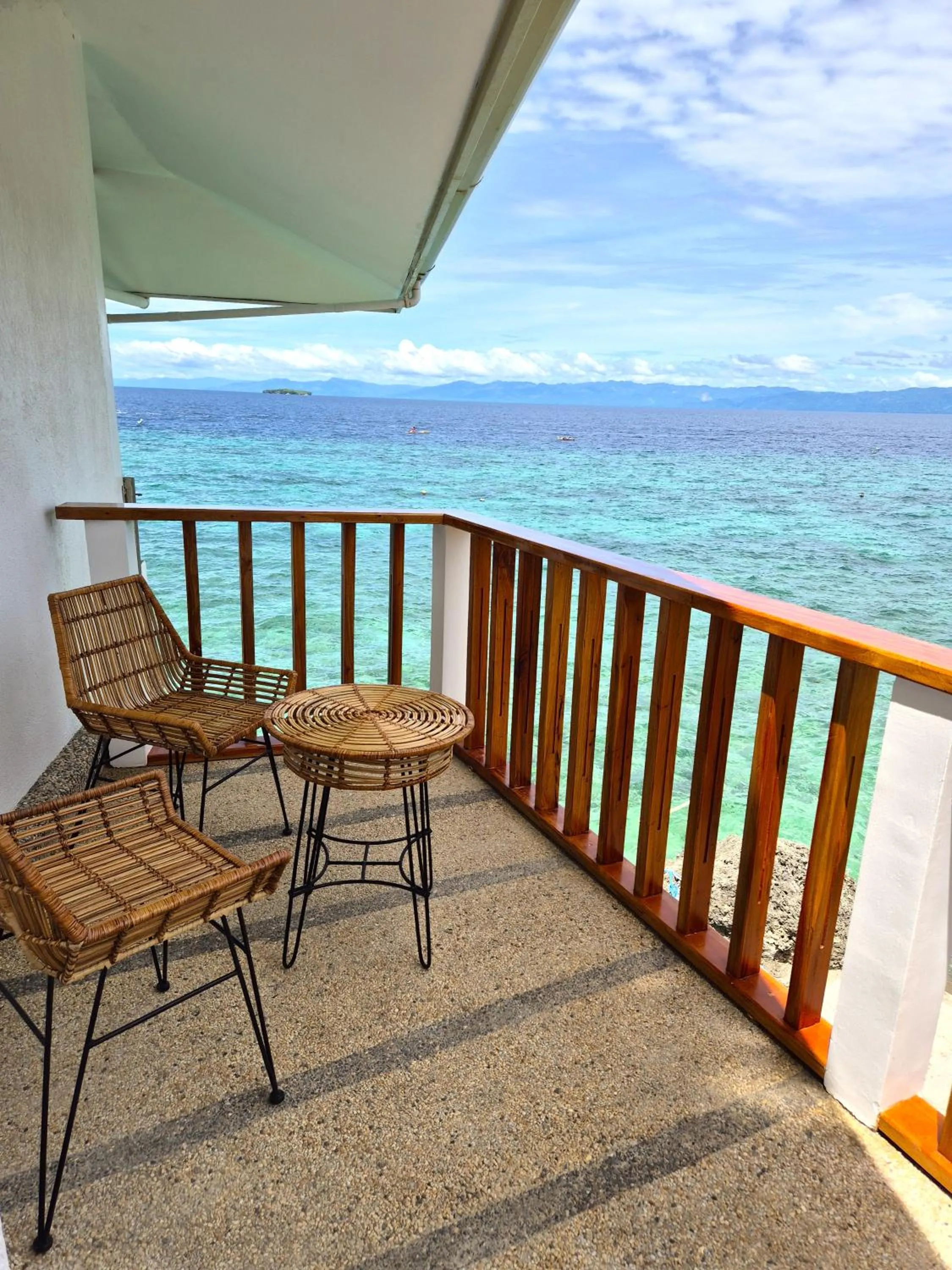 Balcony/Terrace in Quo Vadis Dive Resort