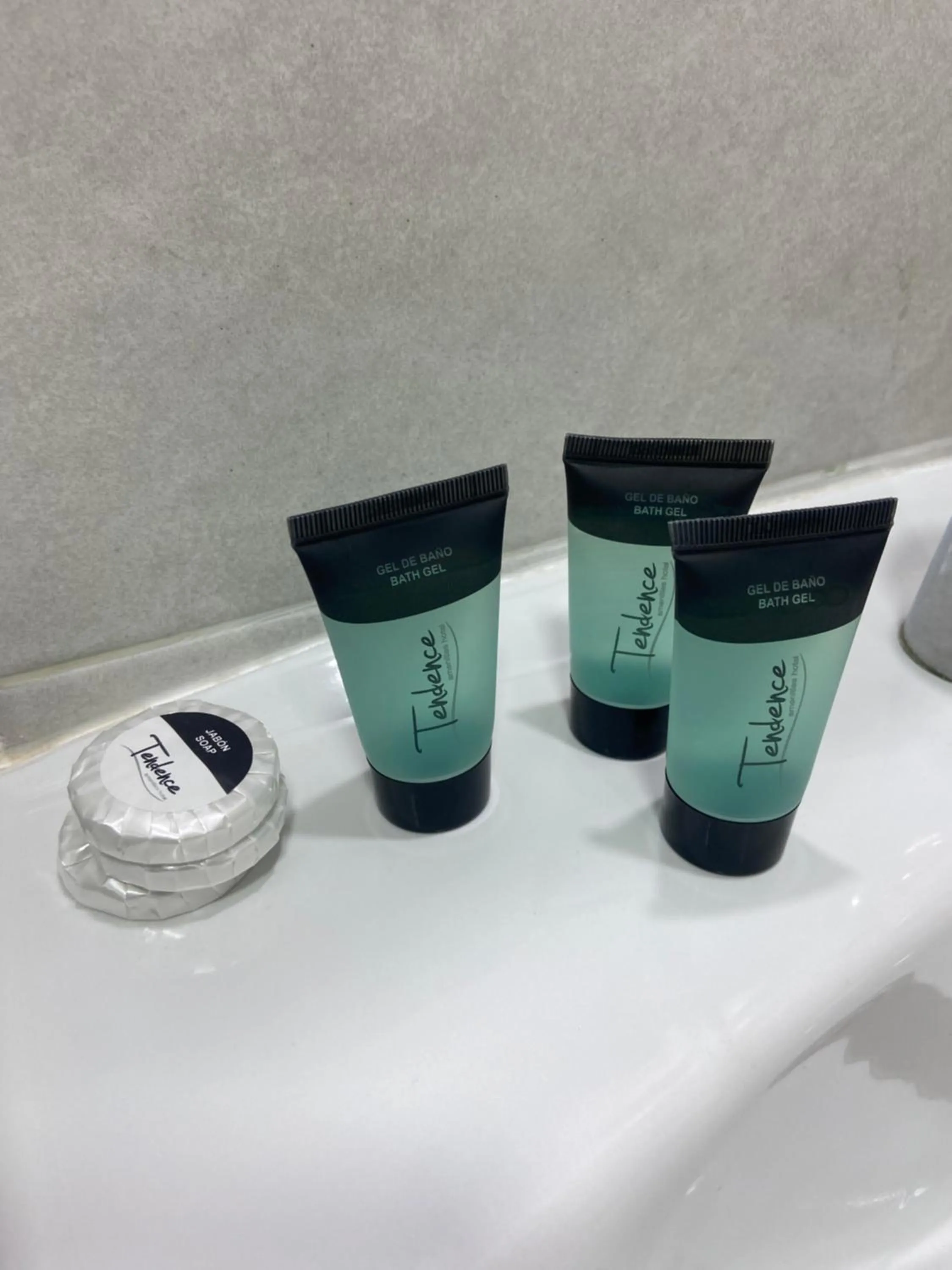 Bathroom in Hostal Elkano