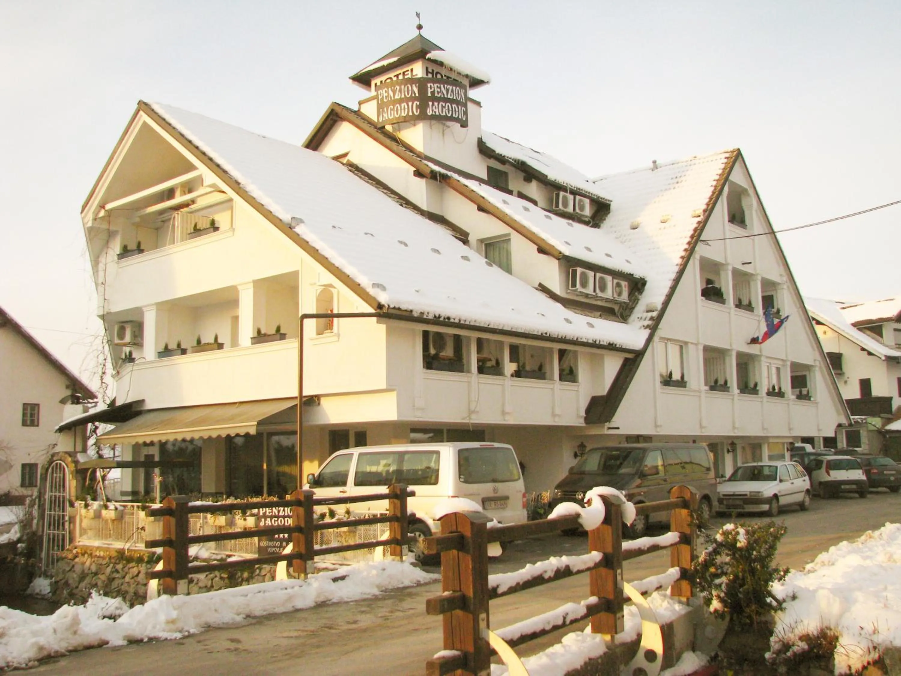 Property building in Jagodic Garni Hotel