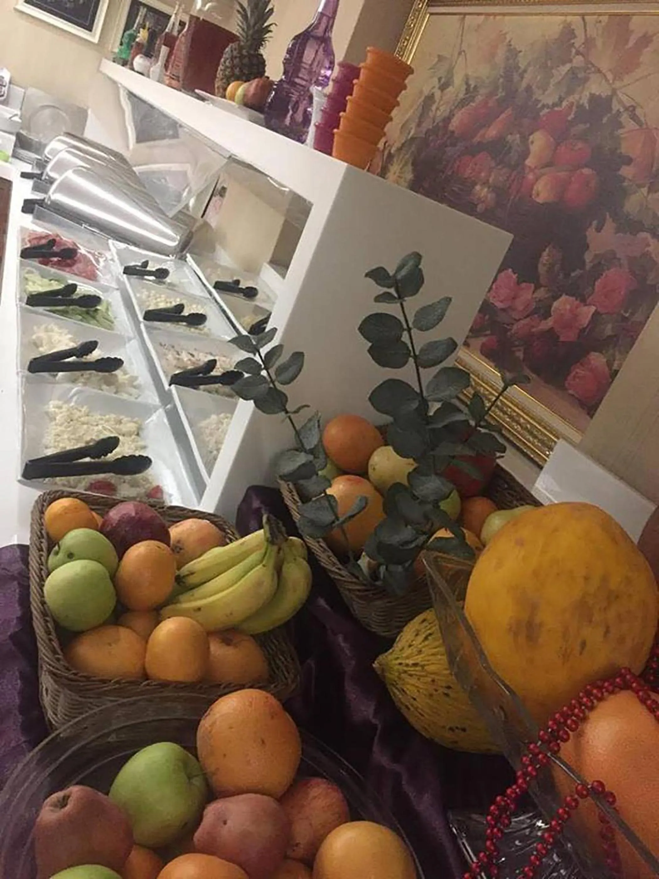 Buffet breakfast in Imamoglu Pasa Butik Hotel