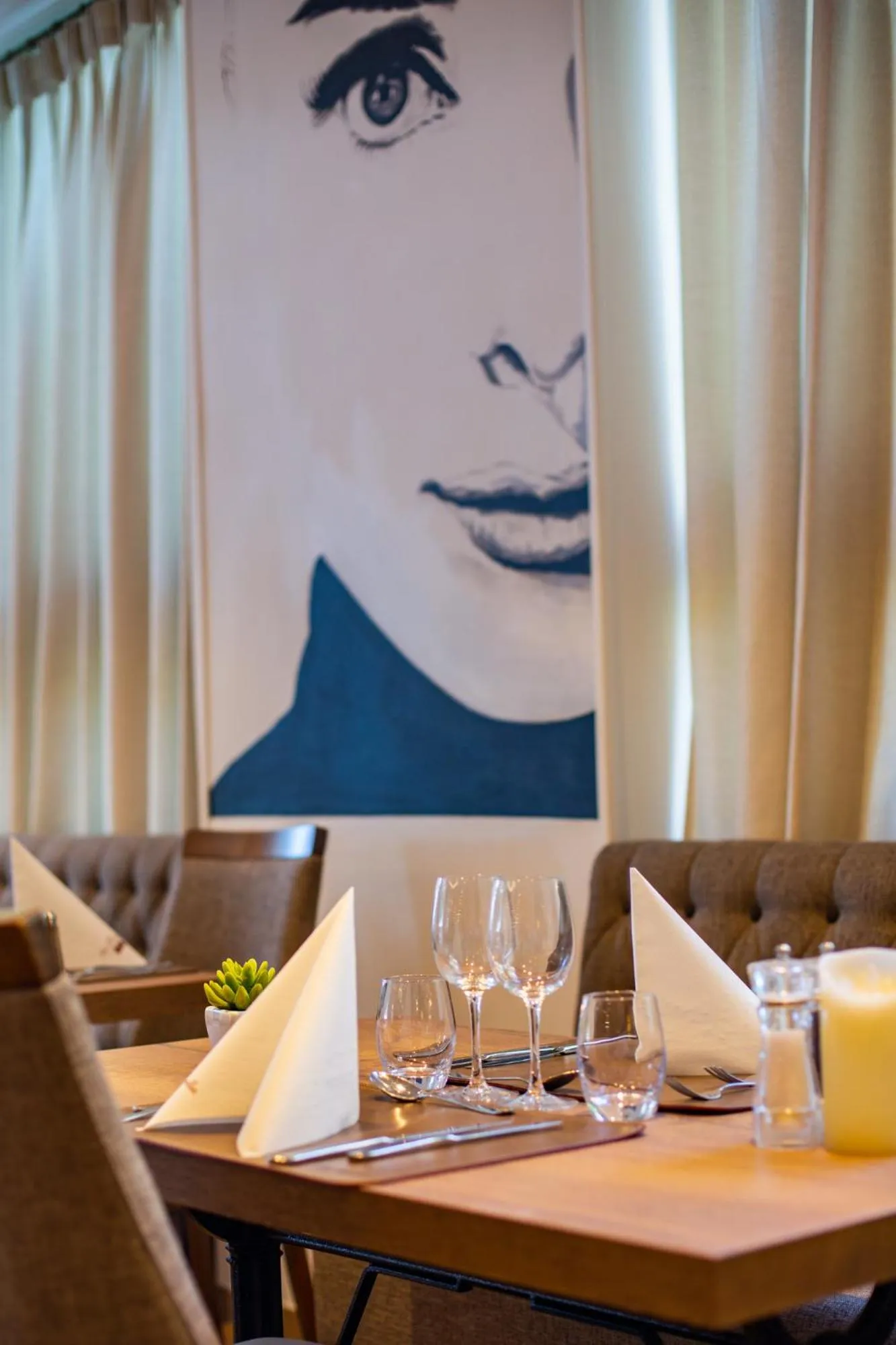 Restaurant/places to eat in Hotel Les Tourelles