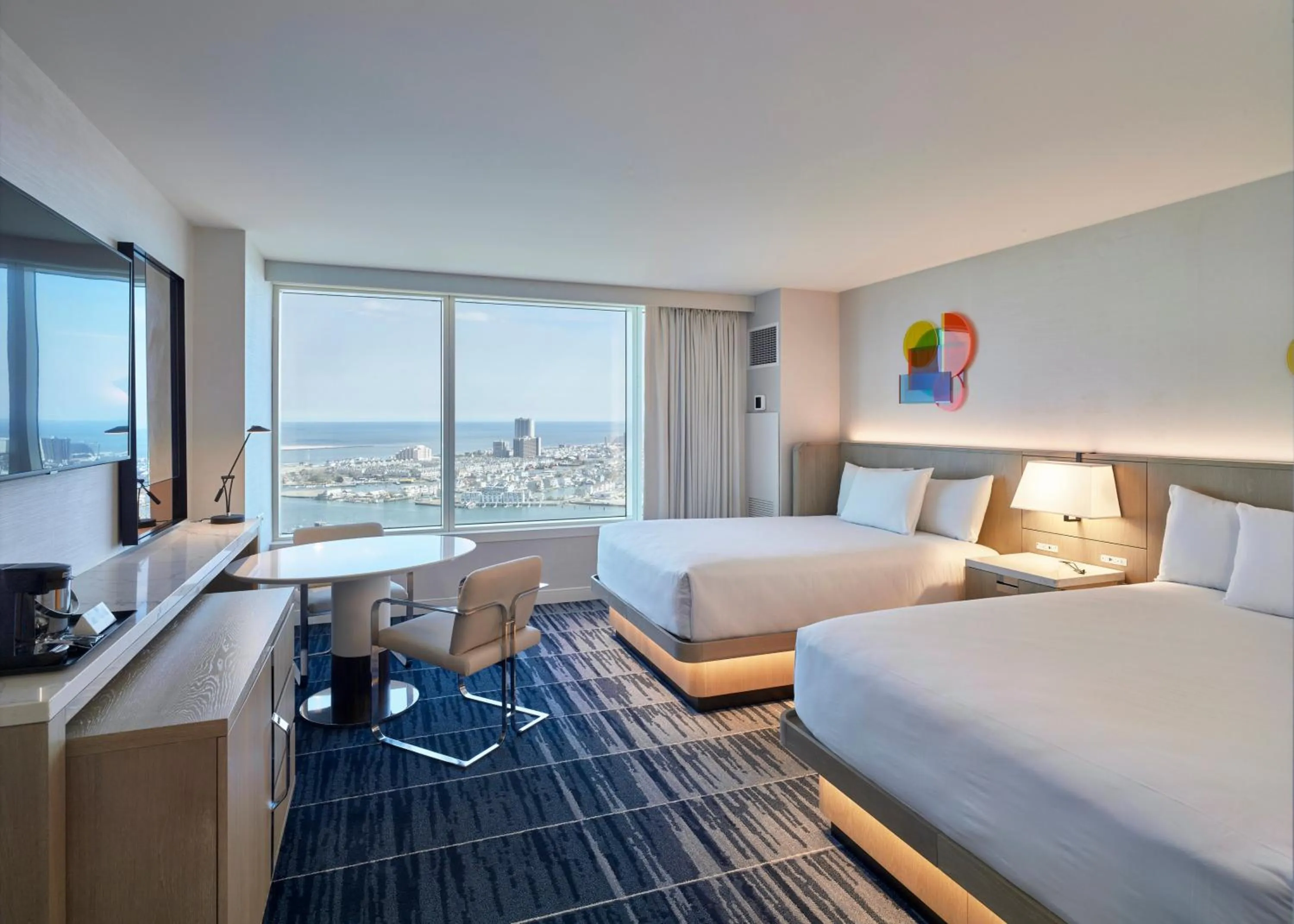 Photo of the whole room, Bed in MGM Tower at Borgata