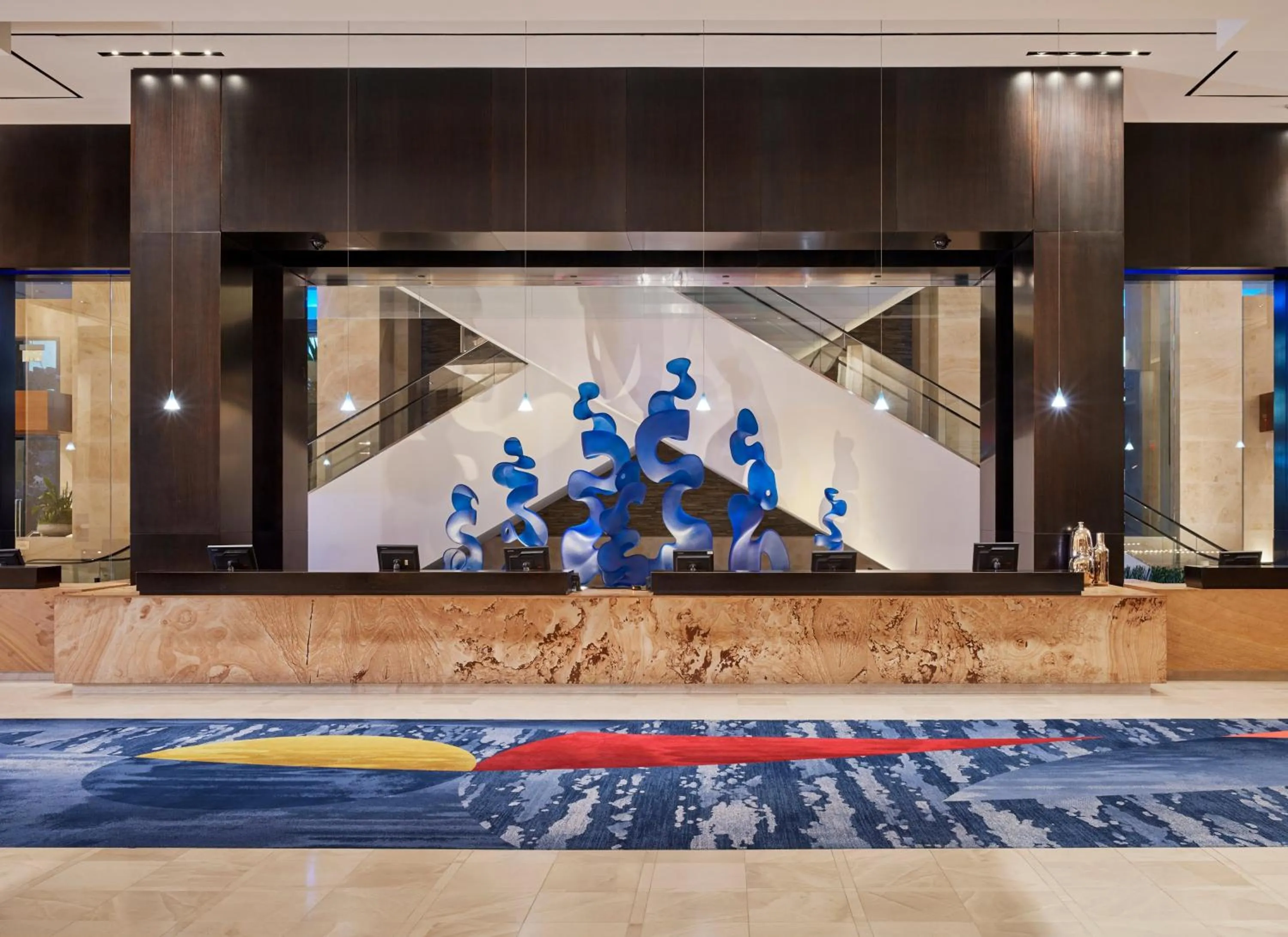 Lobby or reception in MGM Tower at Borgata
