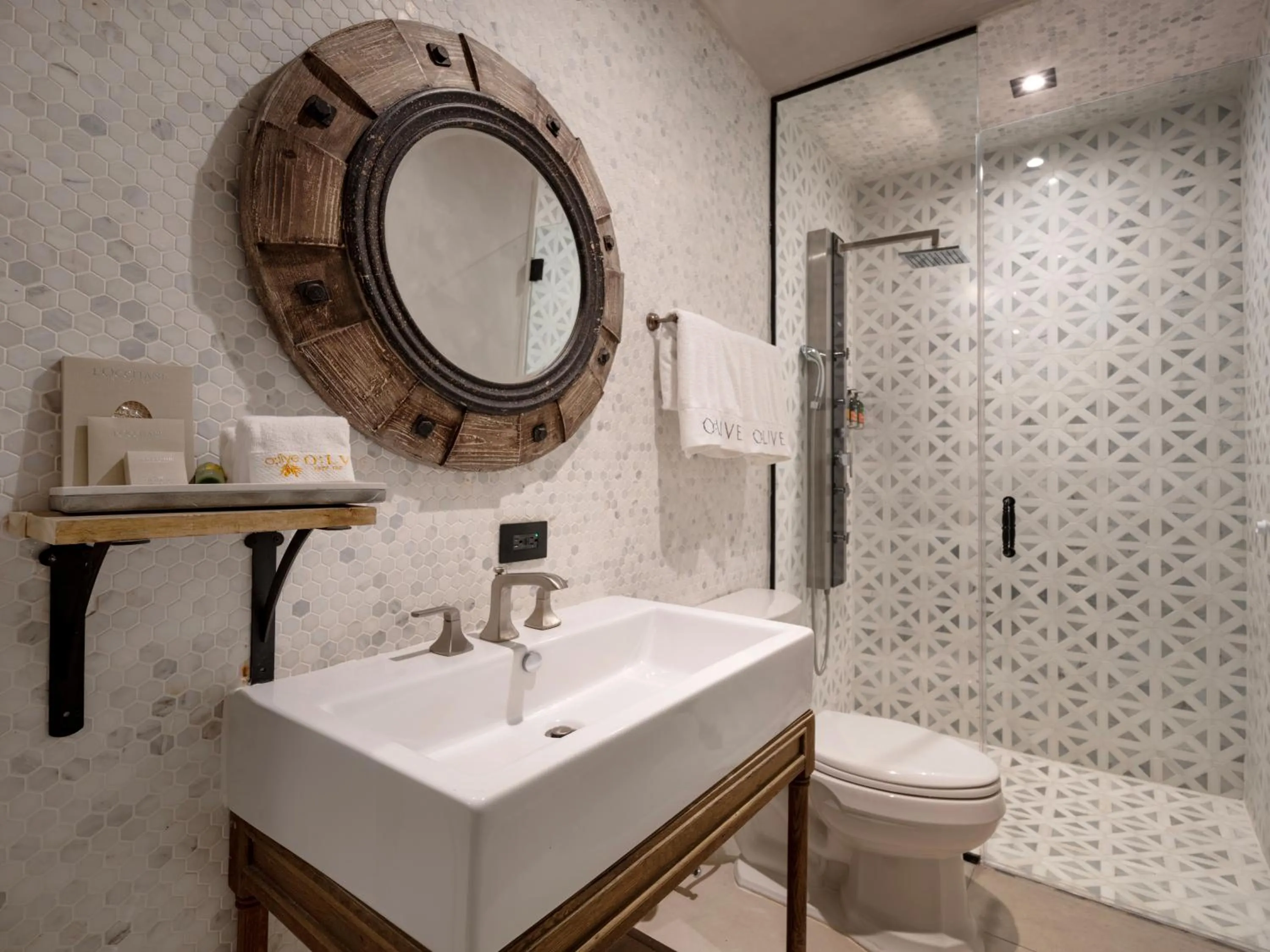 Bathroom in O:Live Boutique Hotel, A Small Luxury Hotel of the World