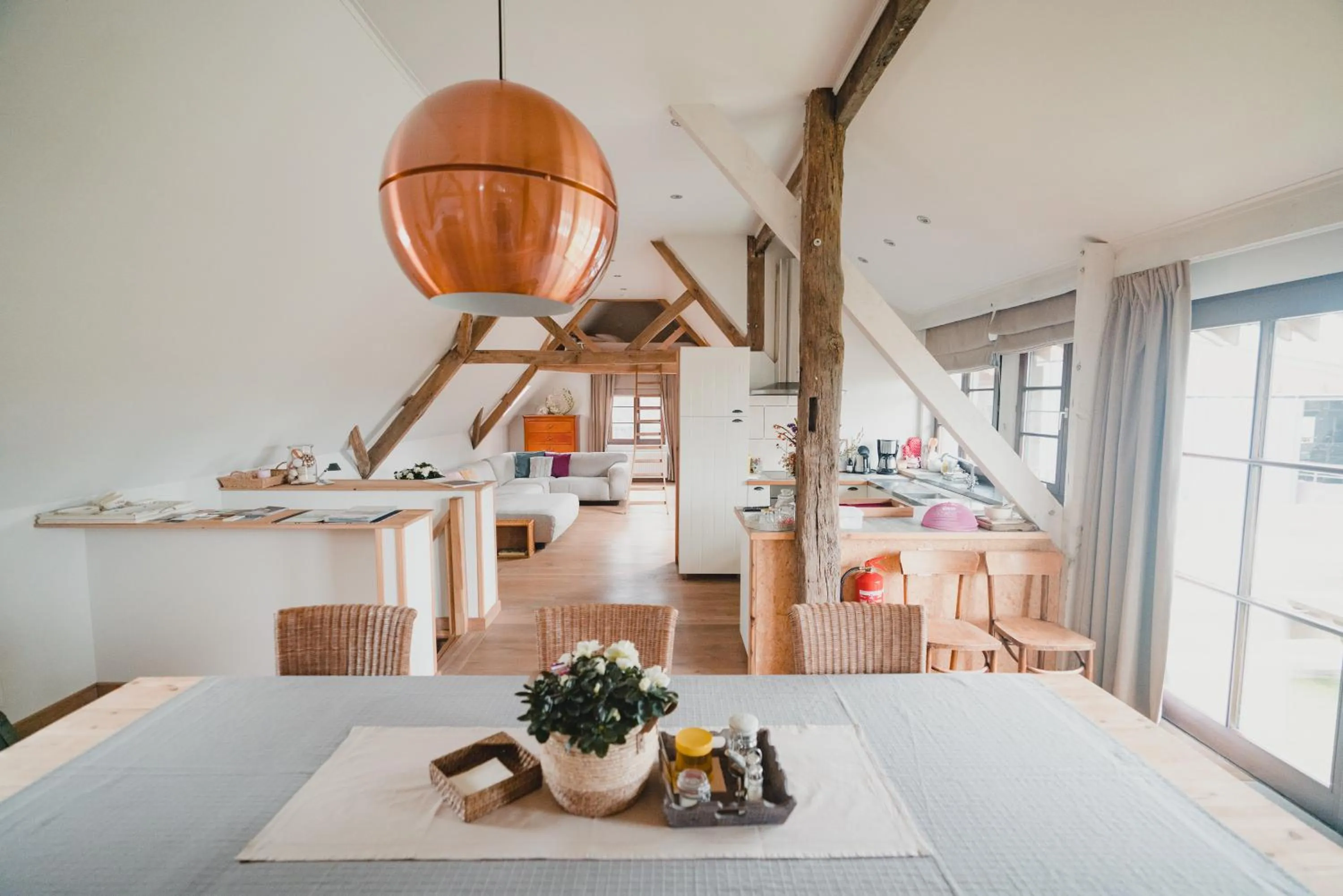 Dining area in Geetkotmolenhoeve