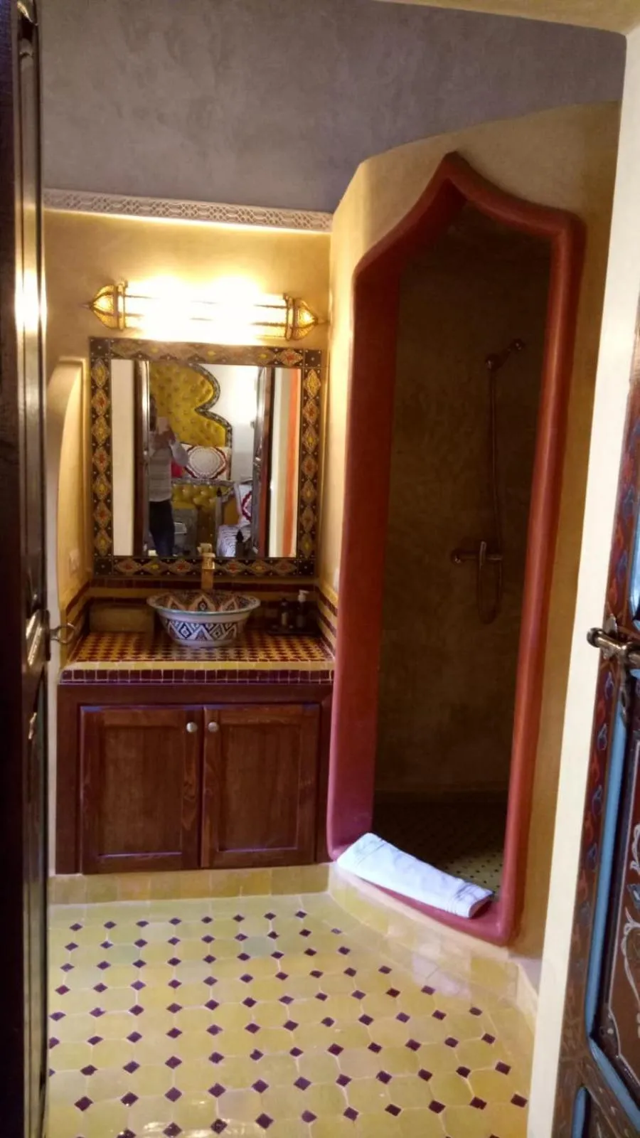 Bathroom in Riad Bayti