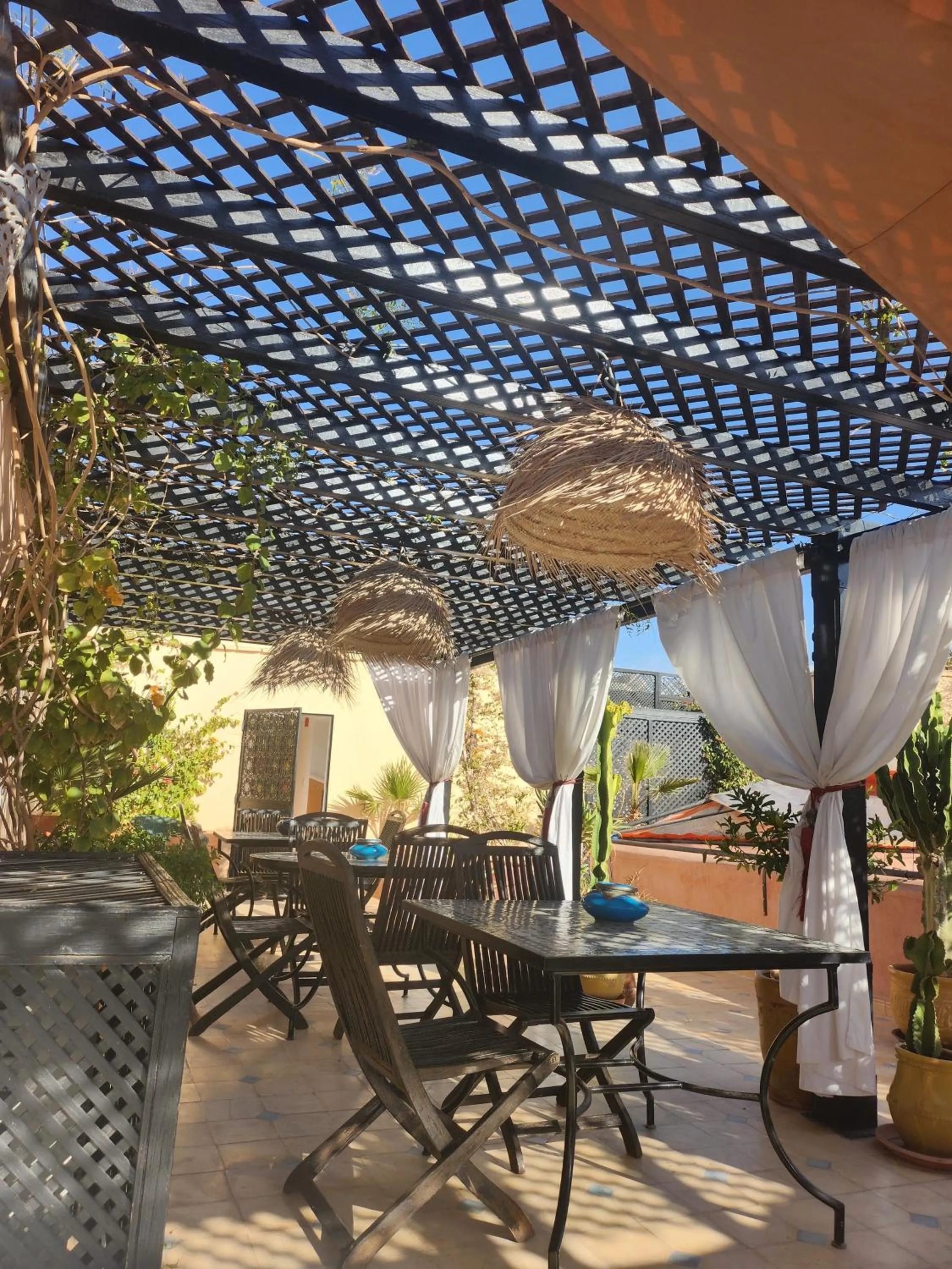 Patio in Riad Bayti