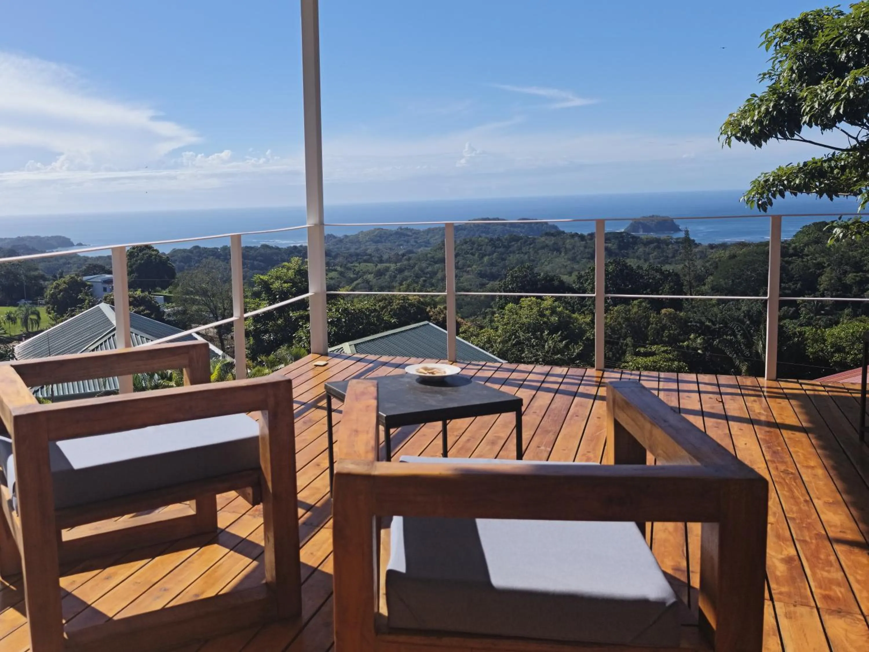 Balcony/Terrace in Lodge Las Estrellas de Samara - Ocean View