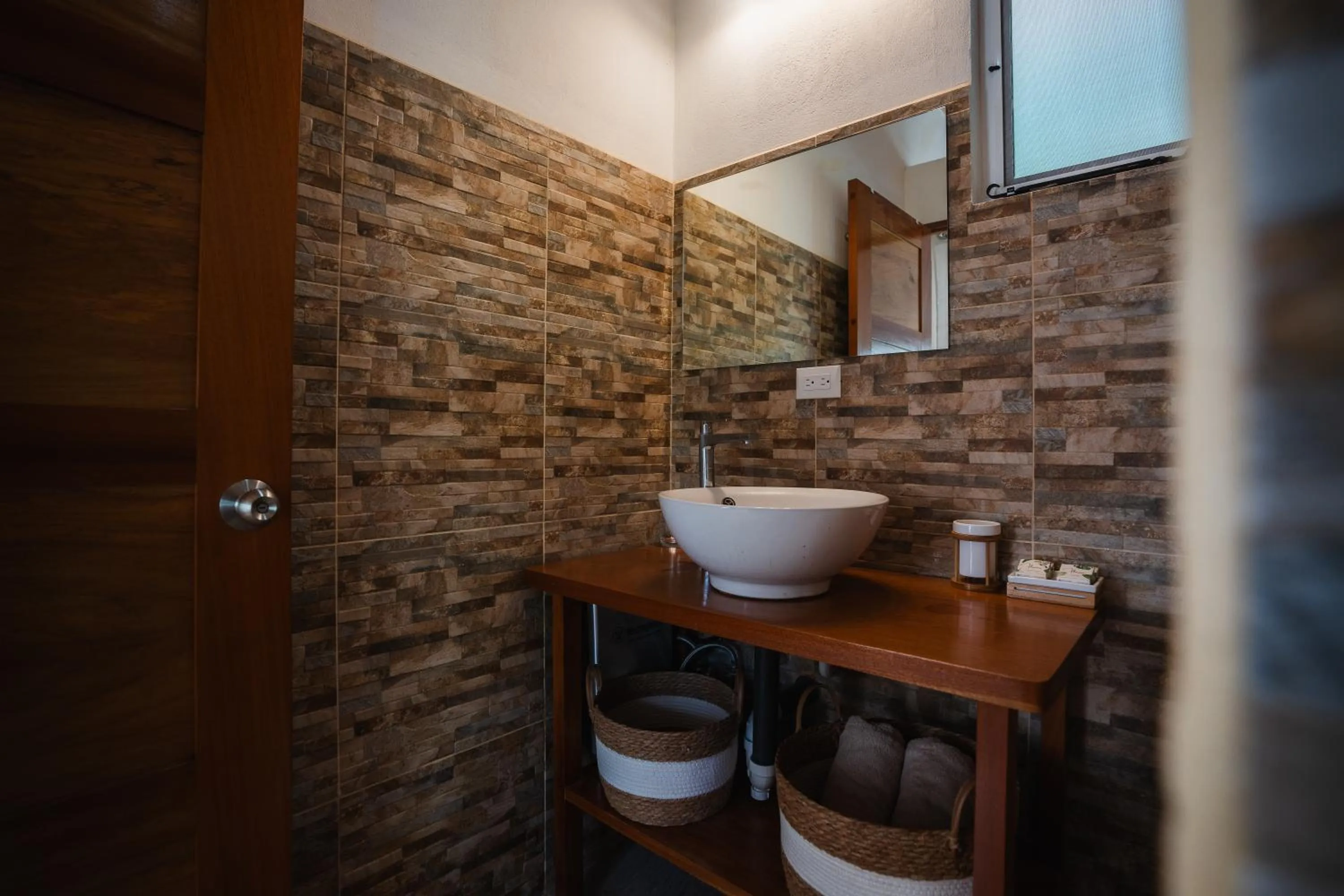 Bathroom in Lodge Las Estrellas de Samara - Ocean View