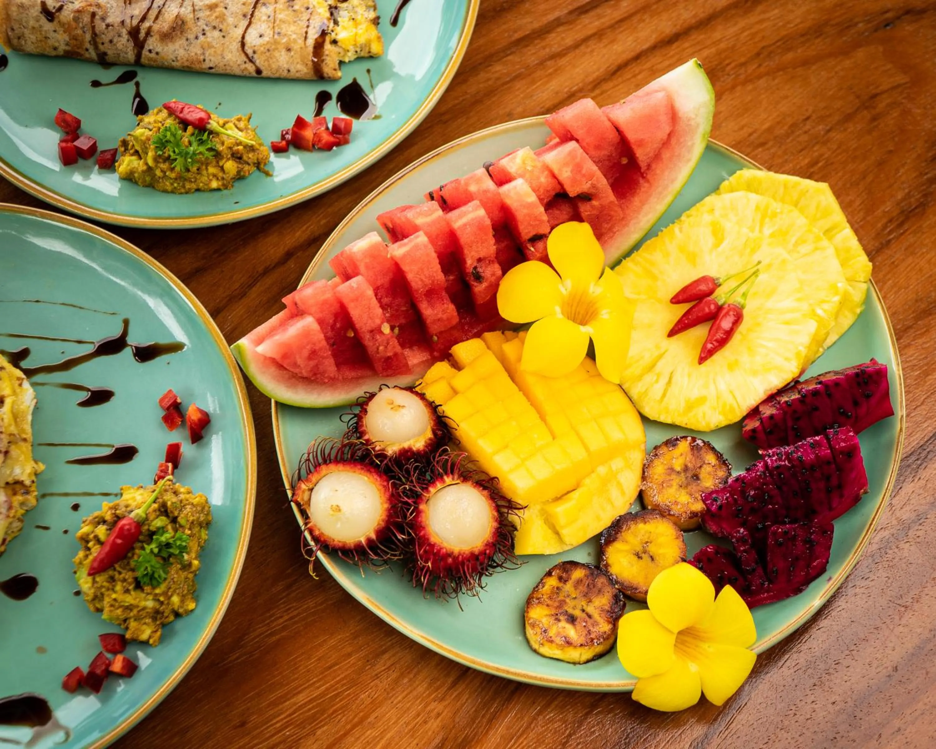 Breakfast in Lodge Las Estrellas de Samara - Ocean View