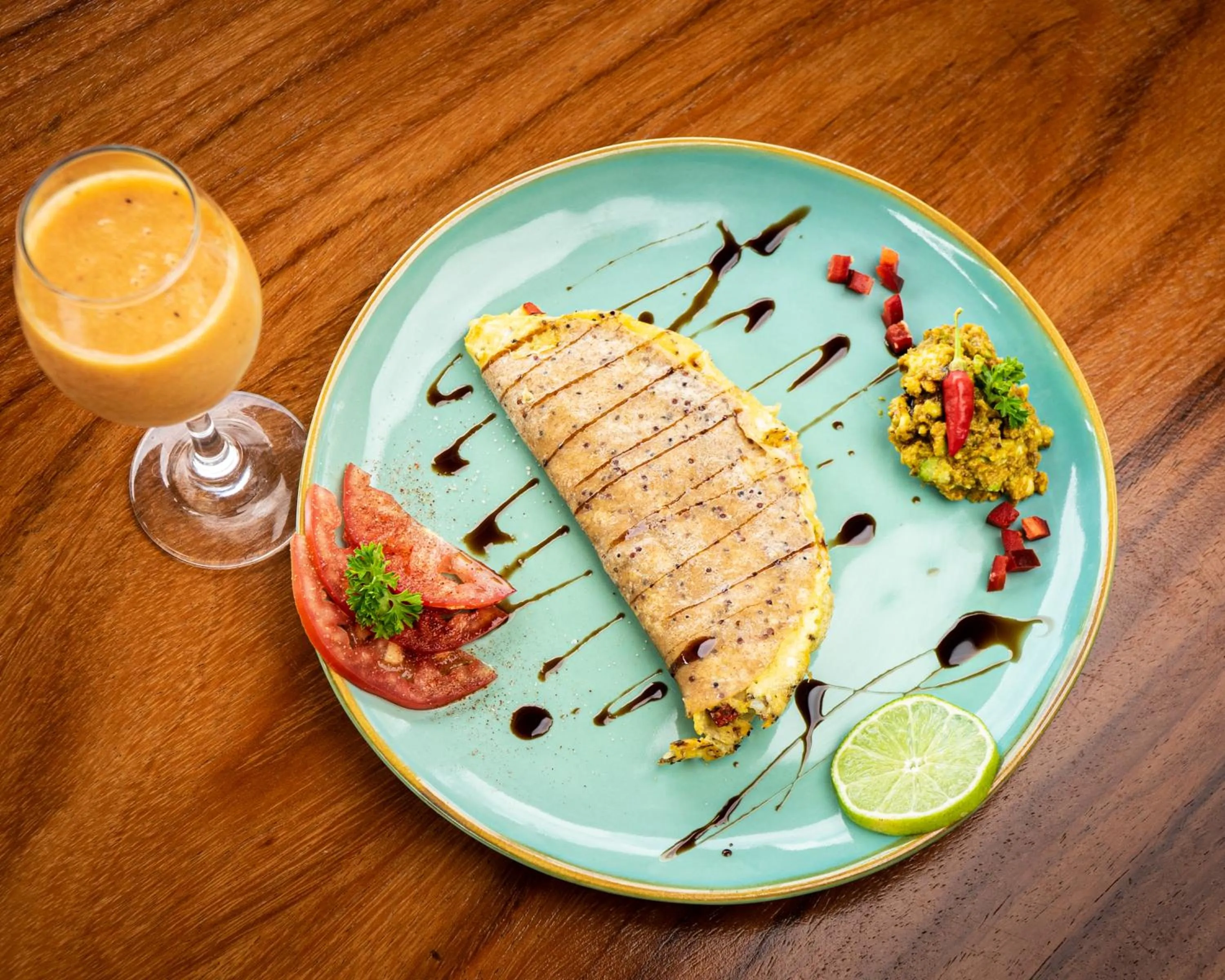 Breakfast in Lodge Las Estrellas de Samara - Ocean View