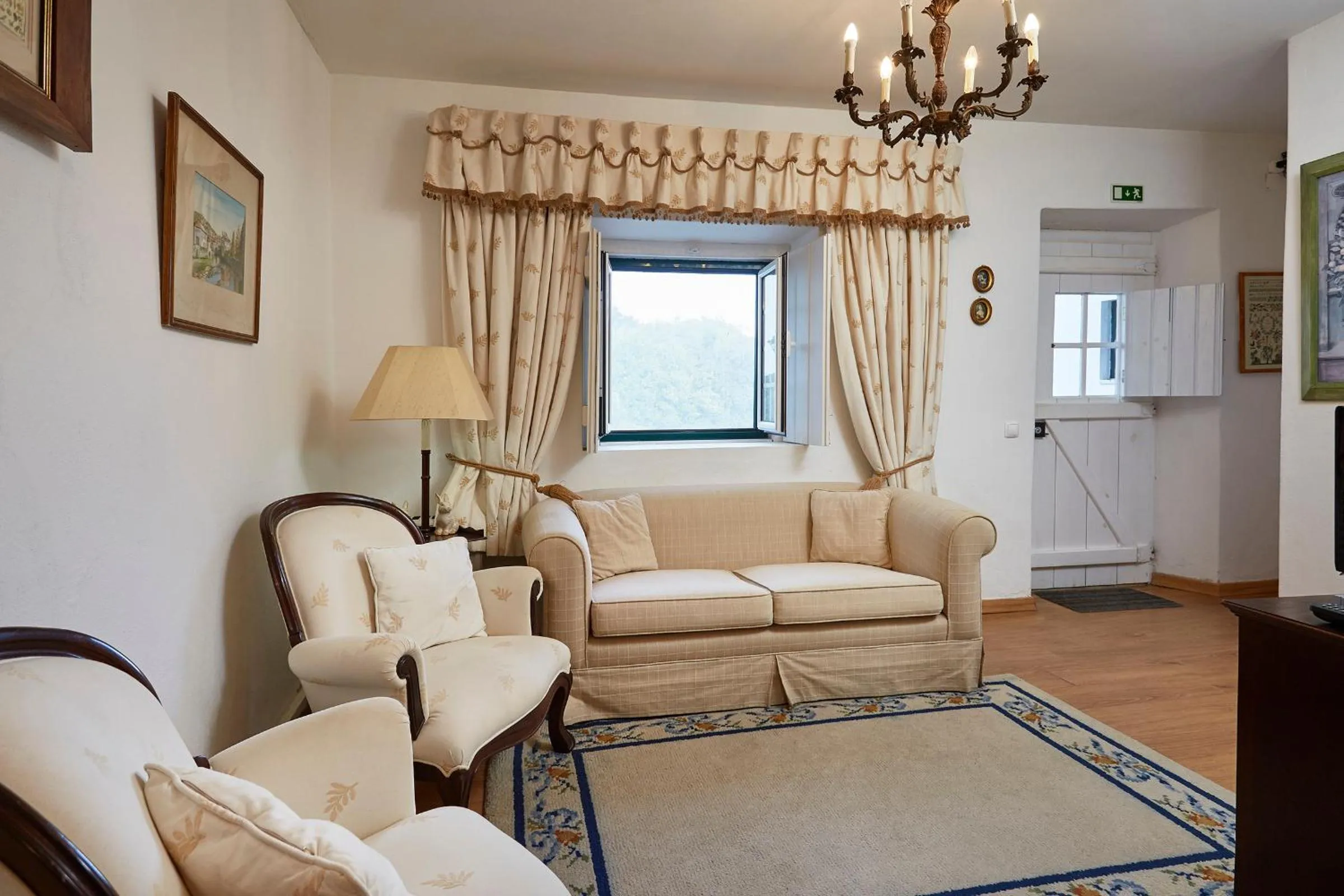 Living room in Casa D Obidos