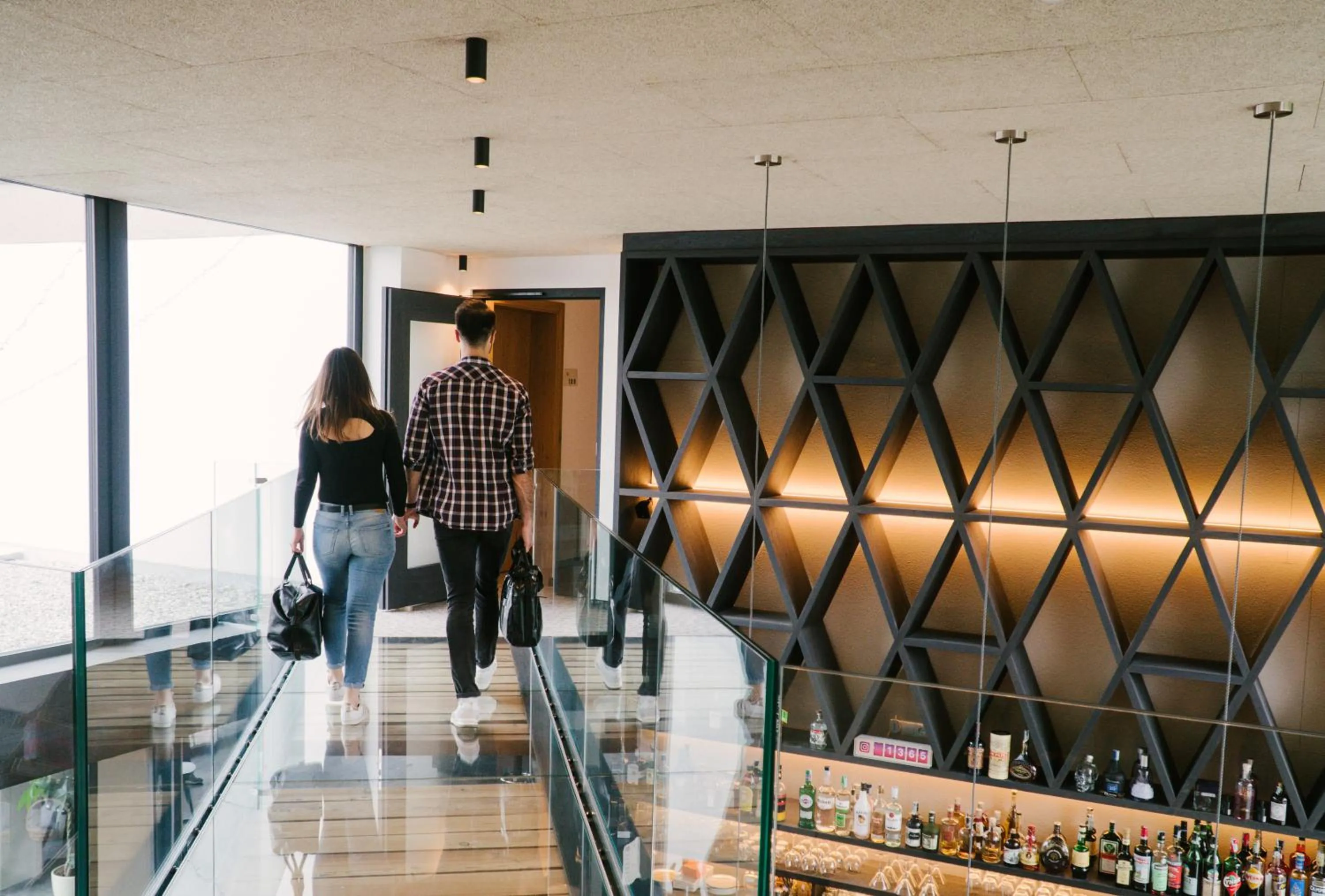 View (from property/room) in Hotel Wochtla Buam Aktivhotel am Kronplatz mit Sauna