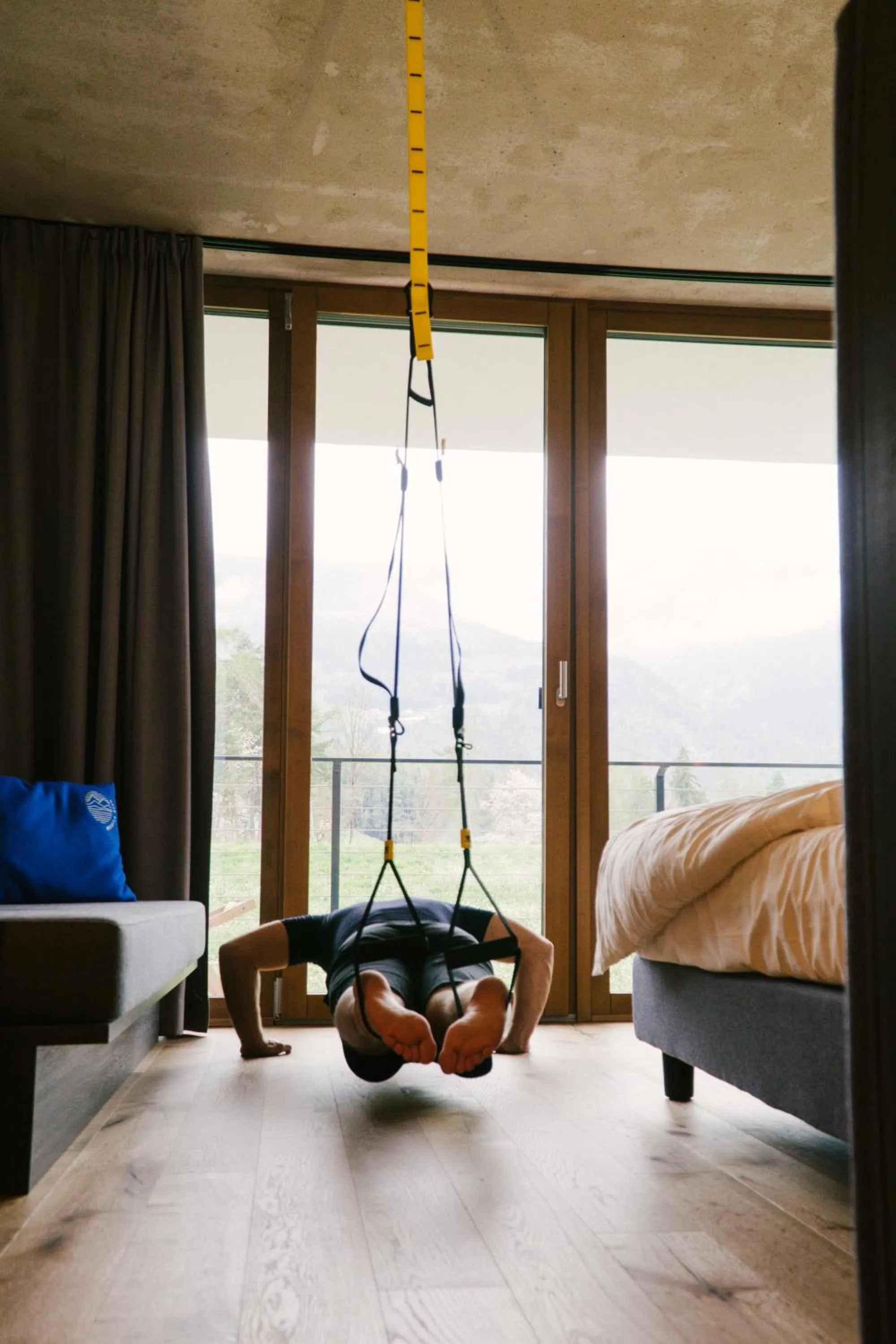 Photo of the whole room, Bed in Hotel Wochtla Buam Aktivhotel am Kronplatz mit Sauna