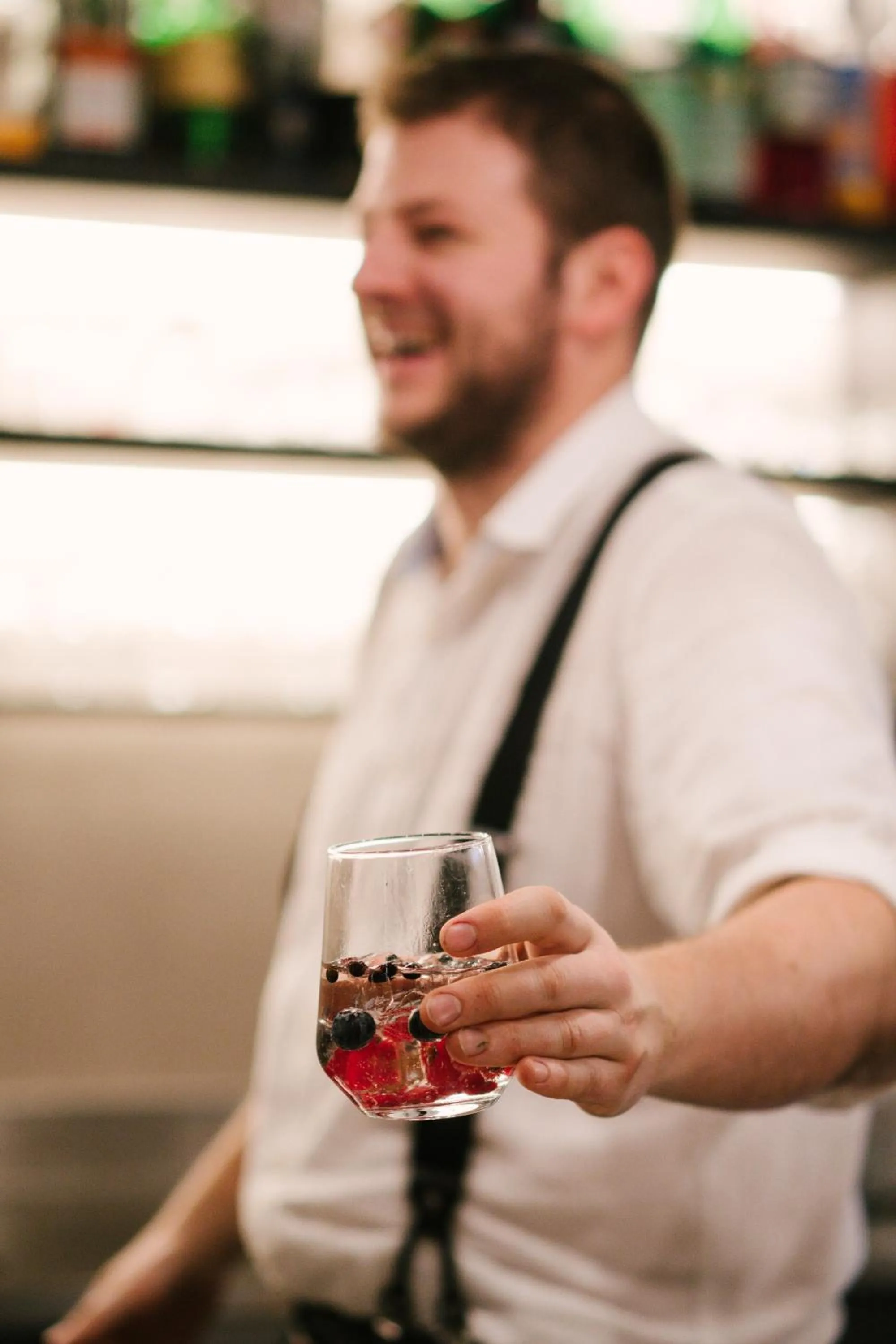 Lounge or bar in Hotel Wochtla Buam Aktivhotel am Kronplatz mit Sauna