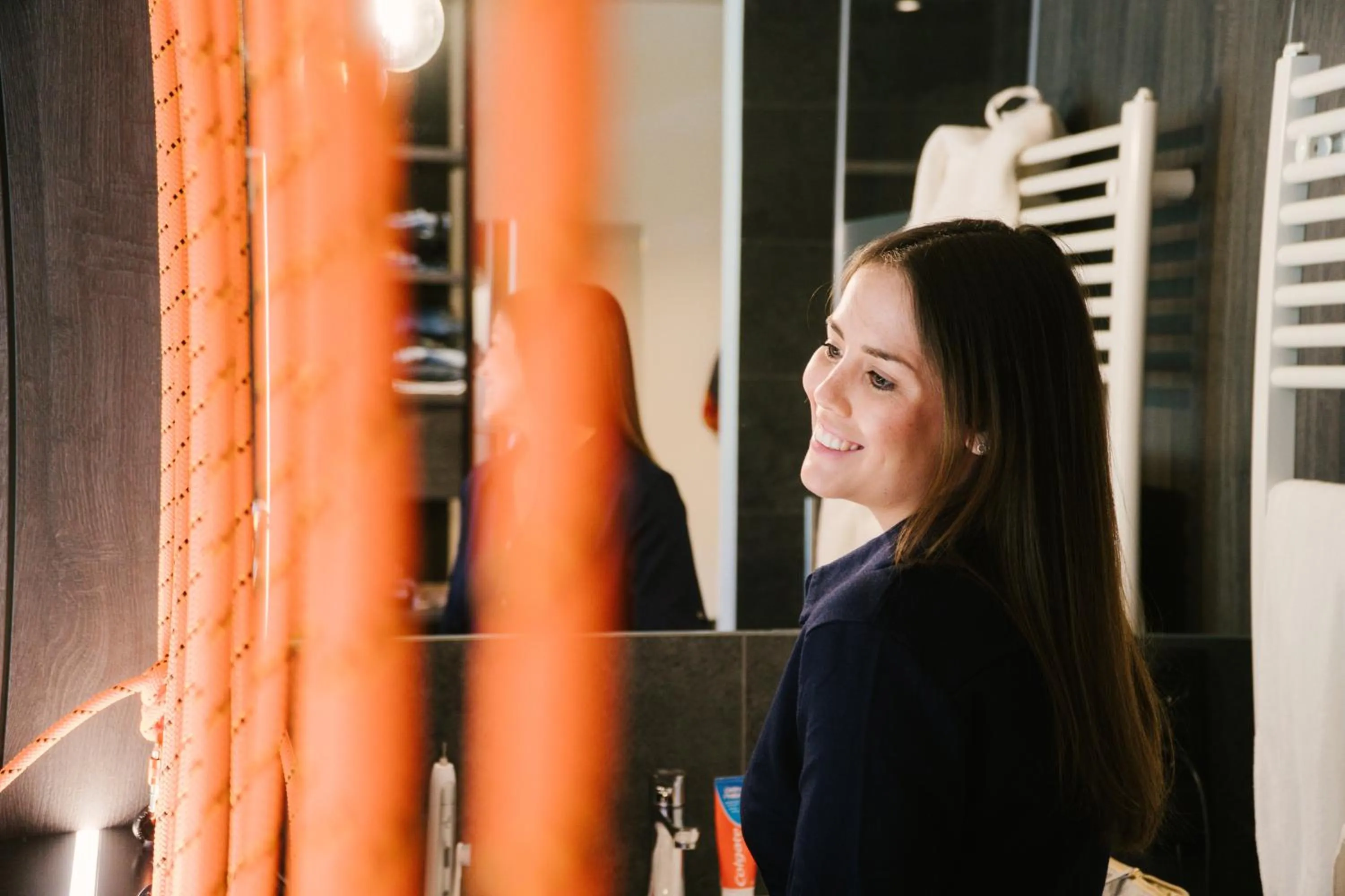 Bathroom in Hotel Wochtla Buam Aktivhotel am Kronplatz mit Sauna