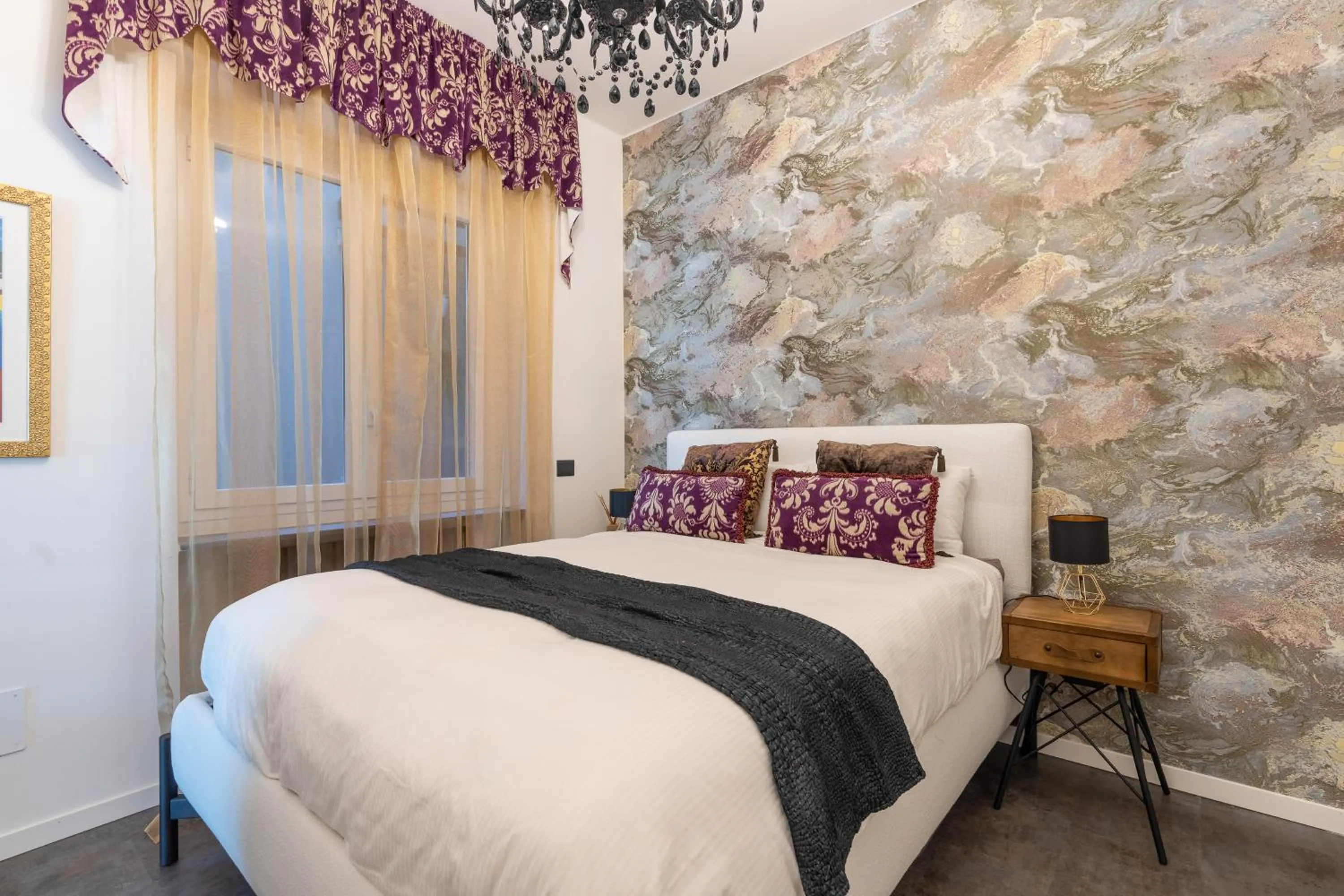 Bedroom, Bed in Baba Residences