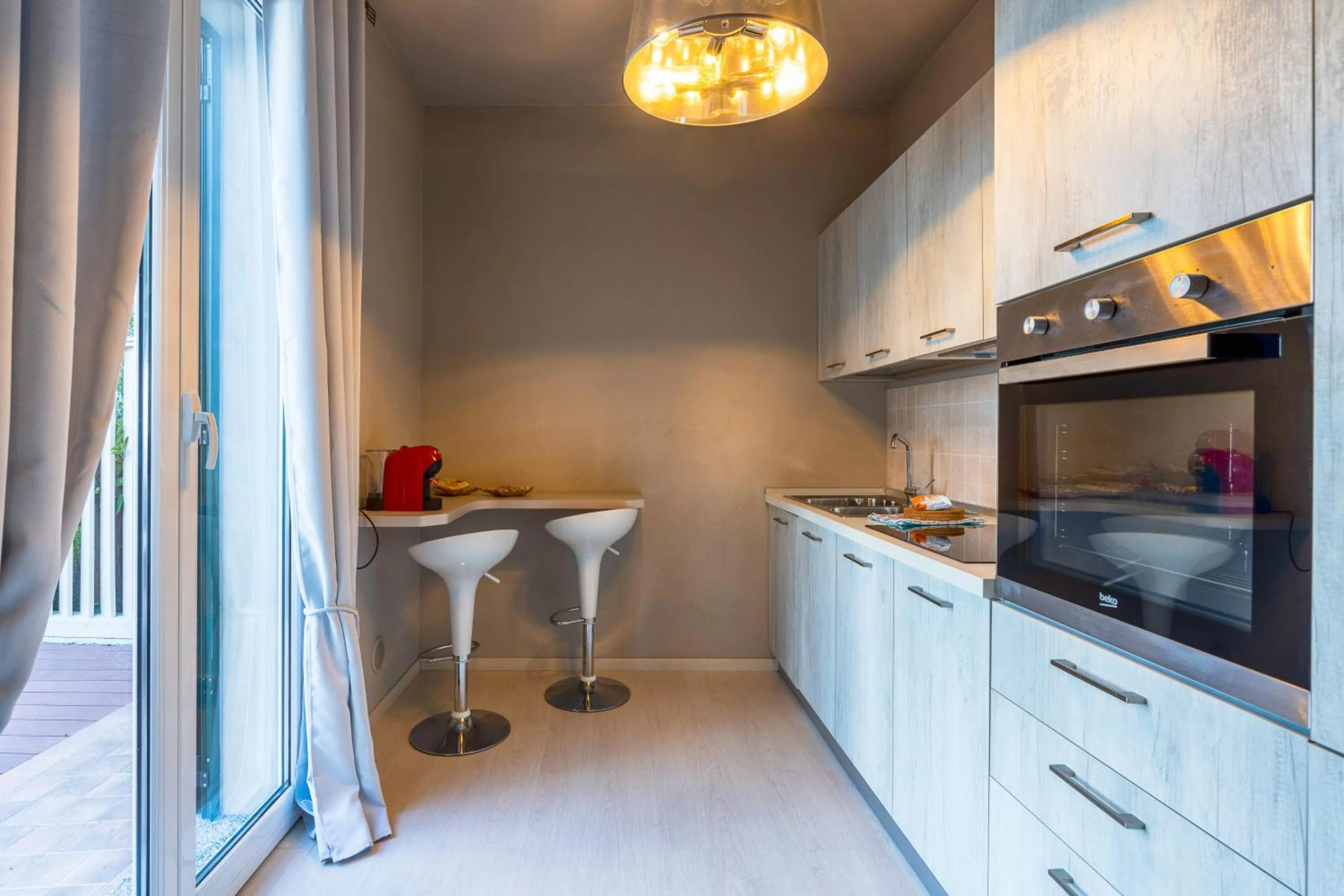 Kitchen or kitchenette in Baba Residences