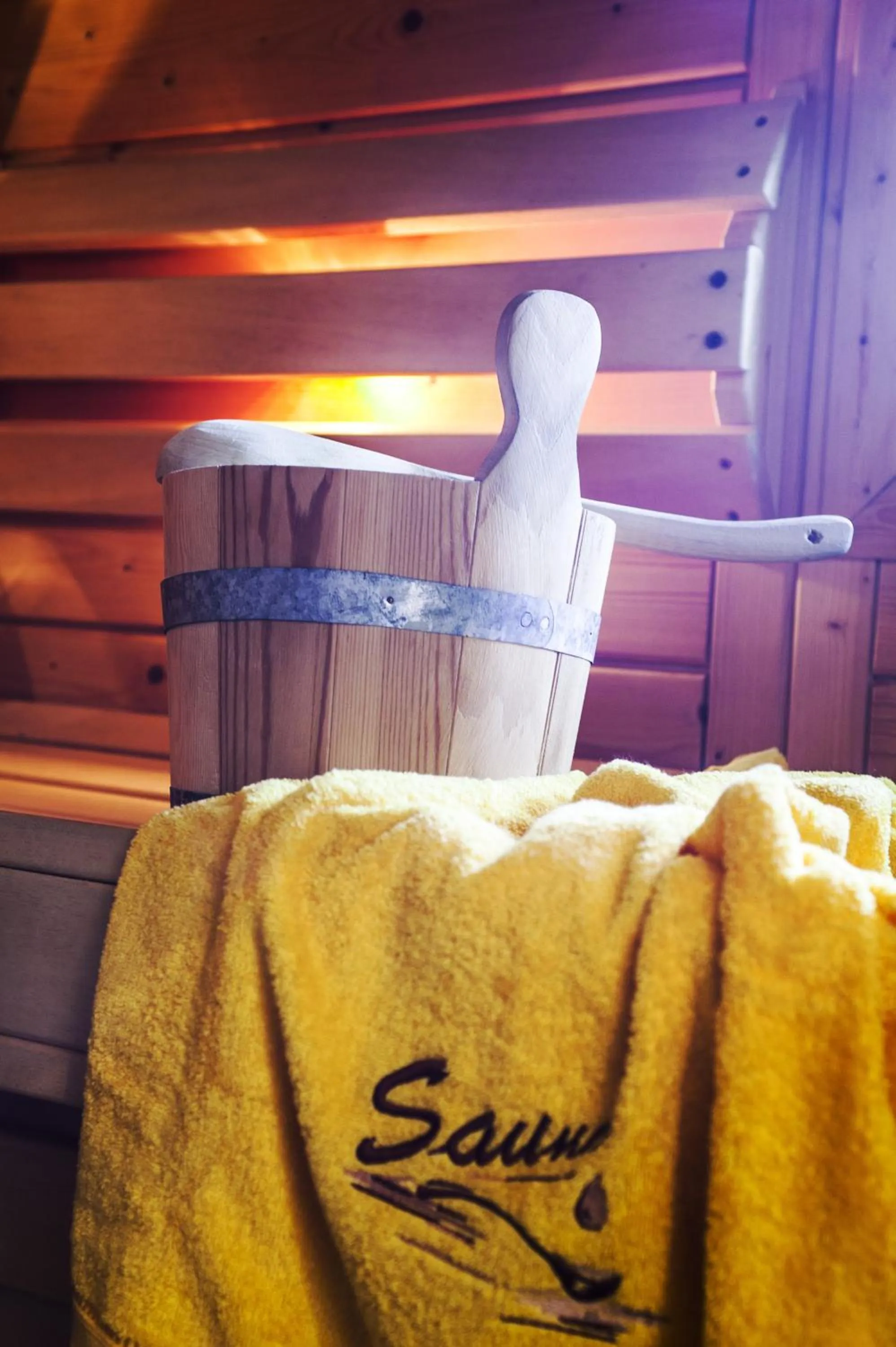 Sauna in Hotel Garni Alpenhof