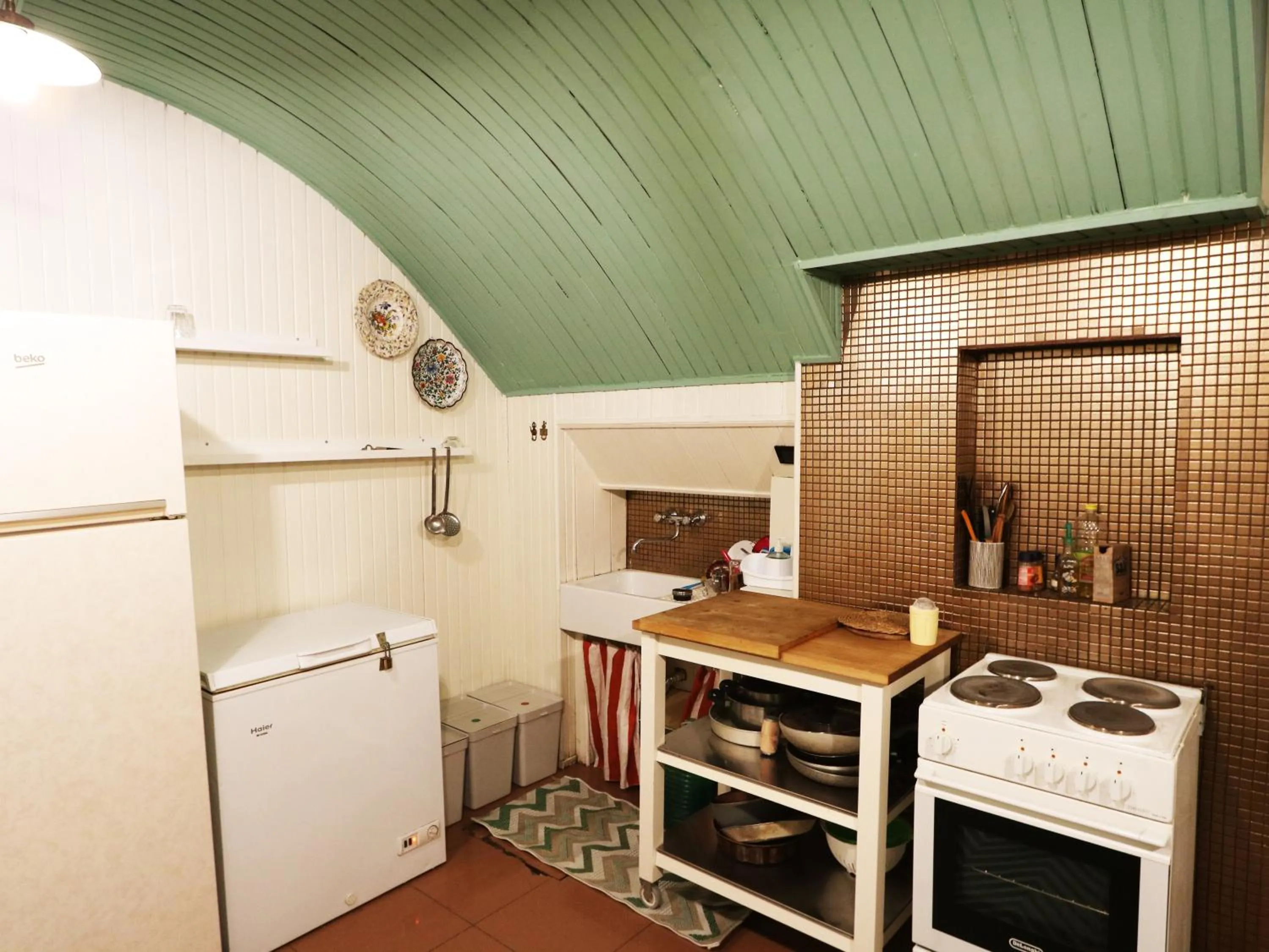 kitchen in Grand Hostel Coconut