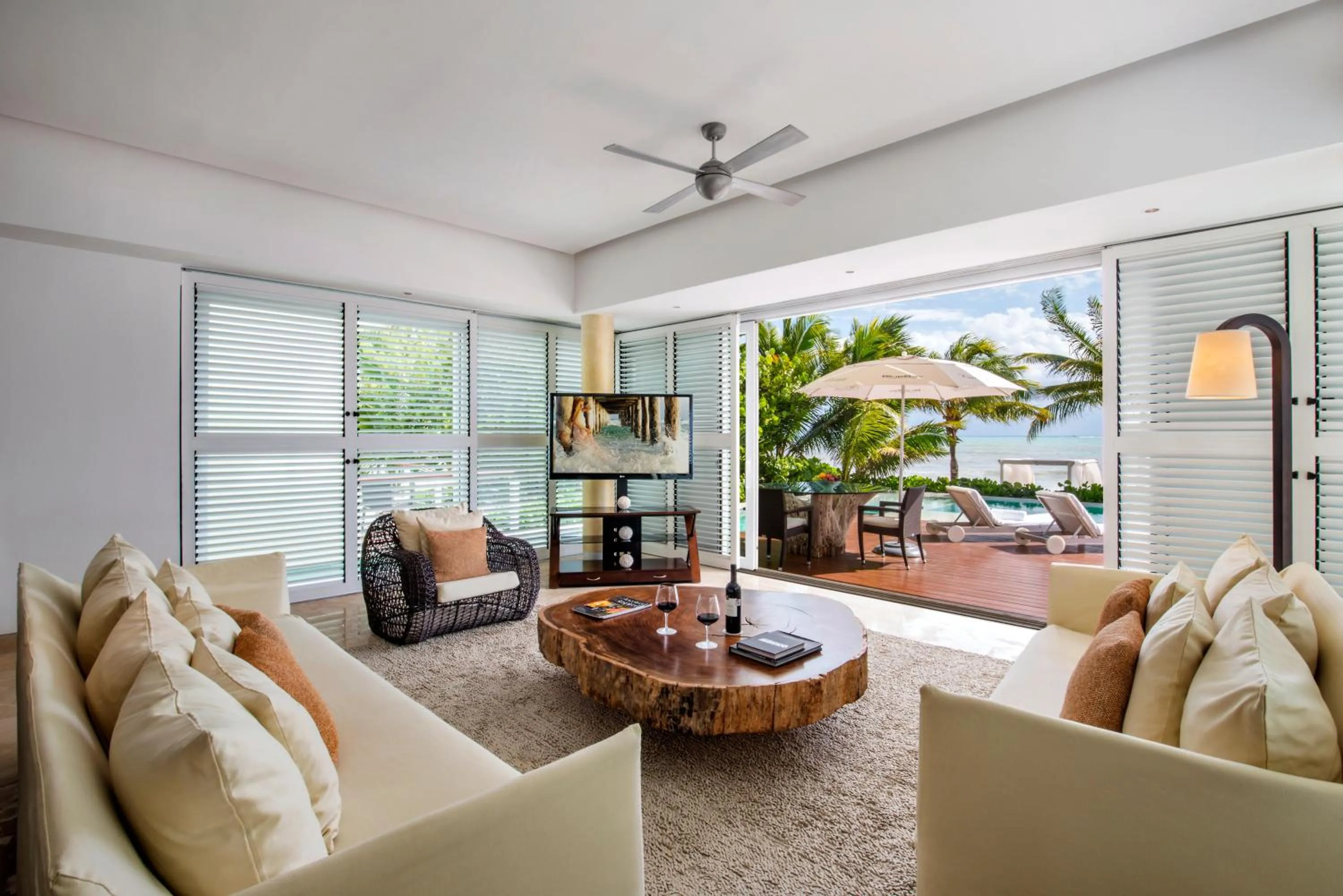 Living room in Blue Diamond Luxury Boutique - All Inclusive Adults Only