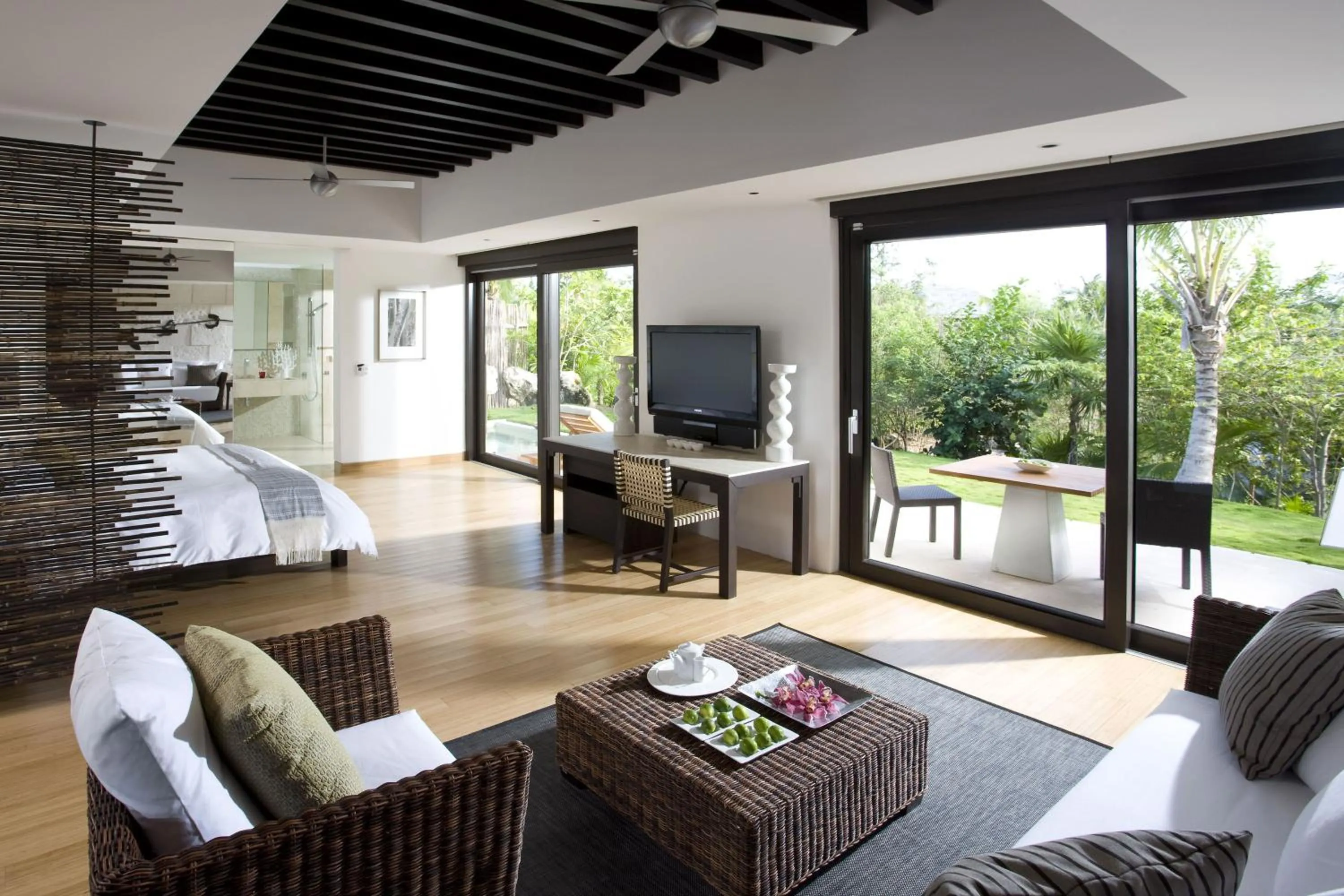 Seating area, Bed in Blue Diamond Luxury Boutique - All Inclusive Adults Only