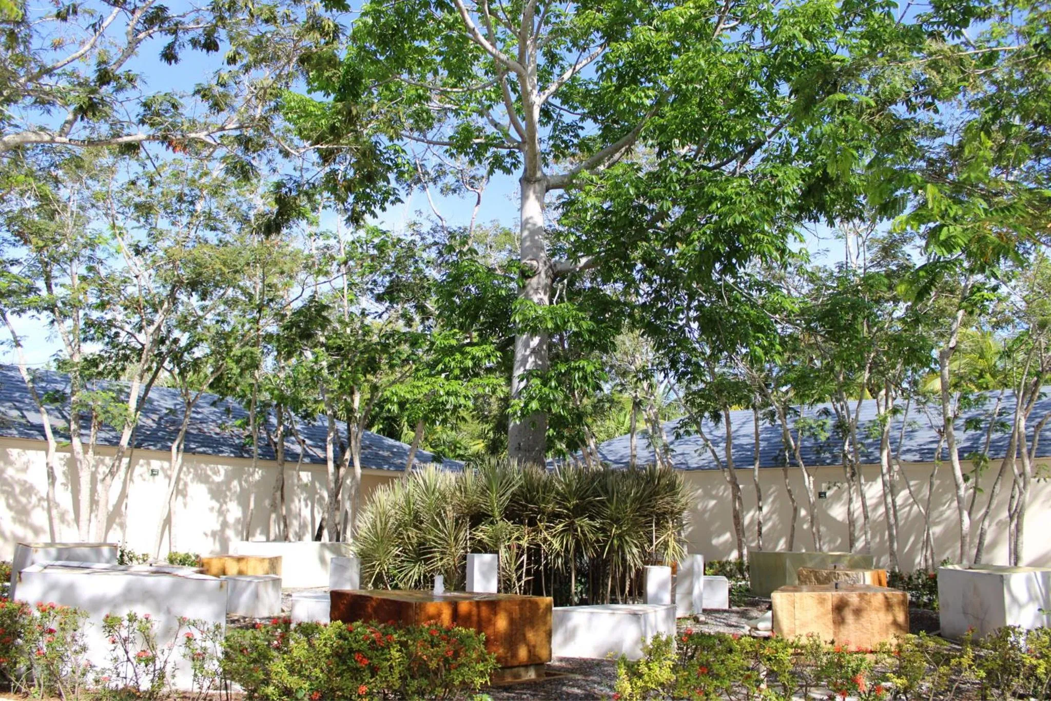 Patio in Blue Diamond Luxury Boutique - All Inclusive Adults Only