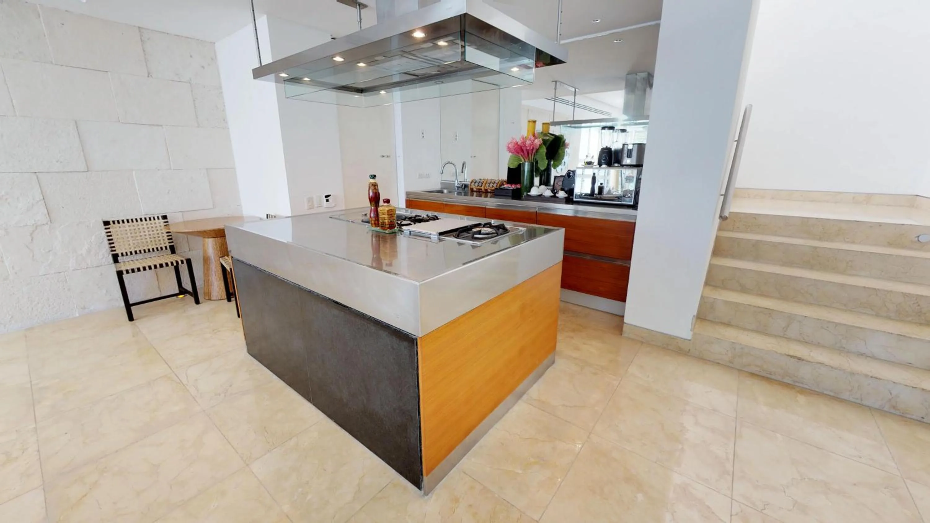 Kitchen or kitchenette in Blue Diamond Luxury Boutique - All Inclusive Adults Only