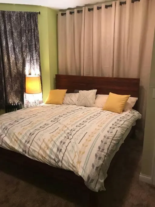 Bed in The Greenleaf House