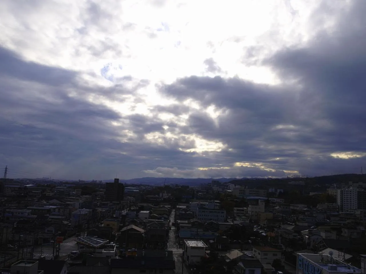 City view in Tourist Hotel Hitachi