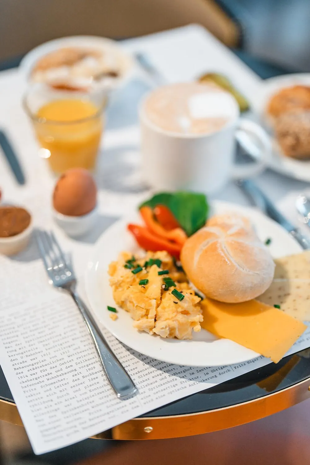 Breakfast in Henri Hotel Hamburg Downtown