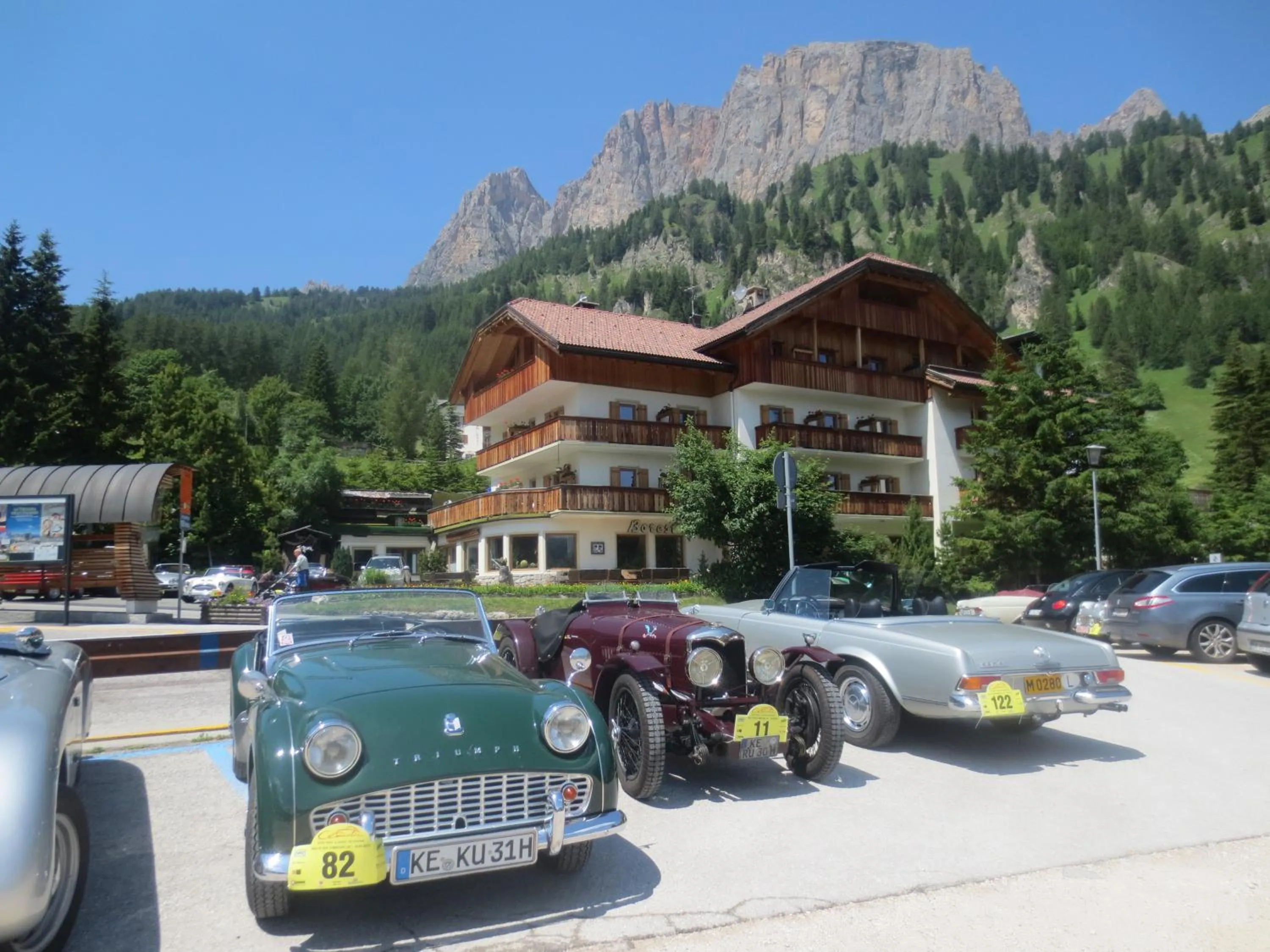 Facade/entrance in Hotel Borest