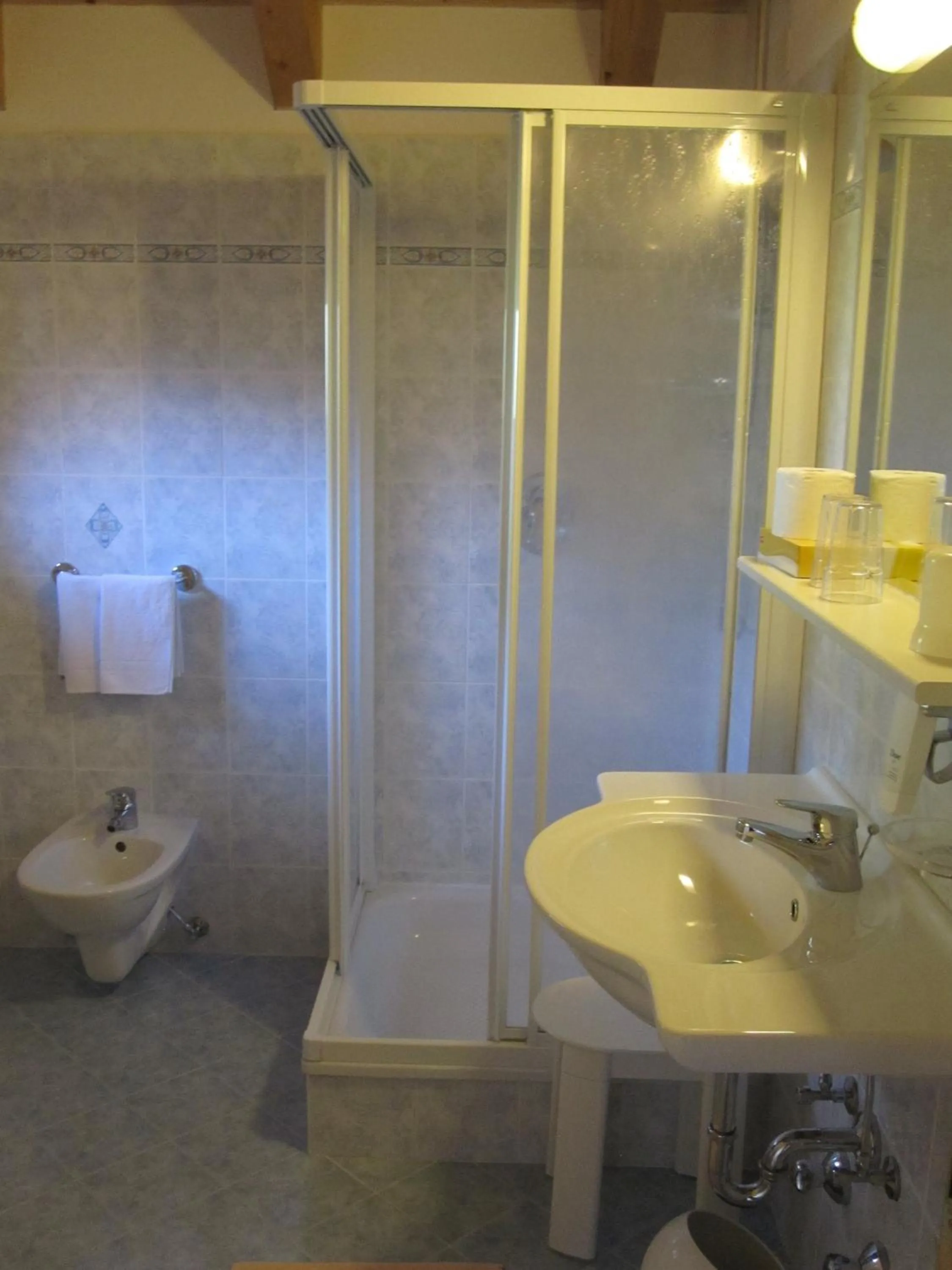 Bathroom in Hotel Borest