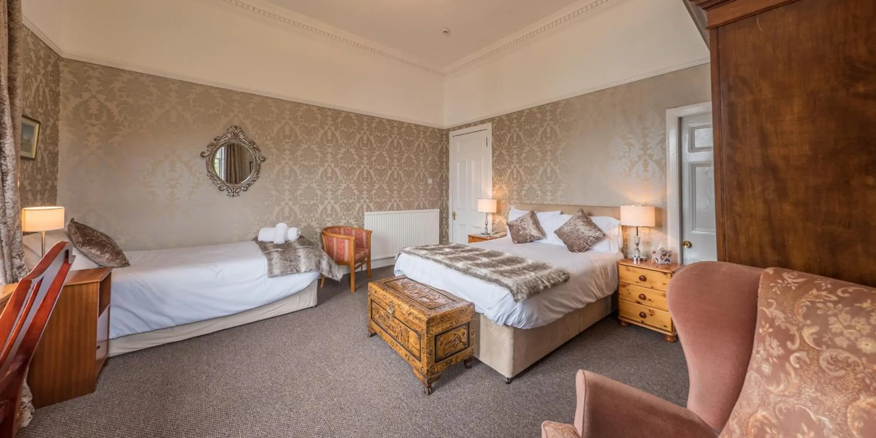 Superior Double or Twin Room with Sea View - single occupancy in Craigard House Hotel Superior Double or Twin Room with Sea View - single occupancy in Craigard House Hotel