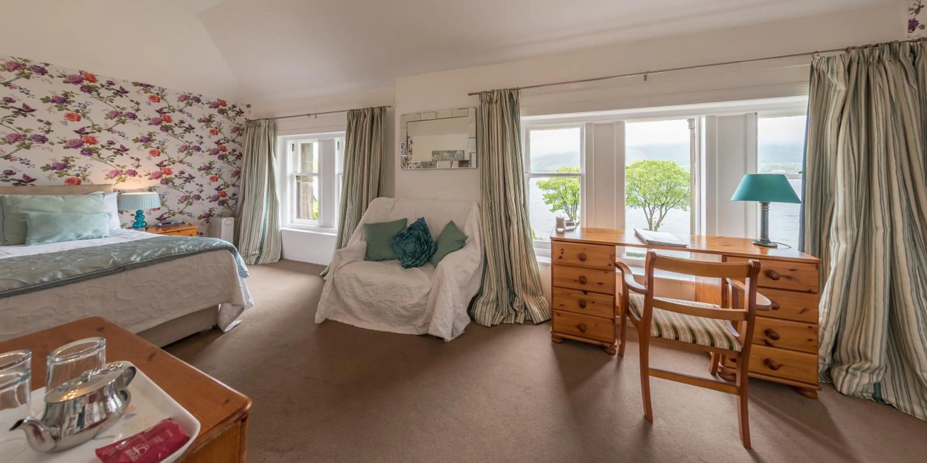 Sea view, Bed in Craigard House Hotel