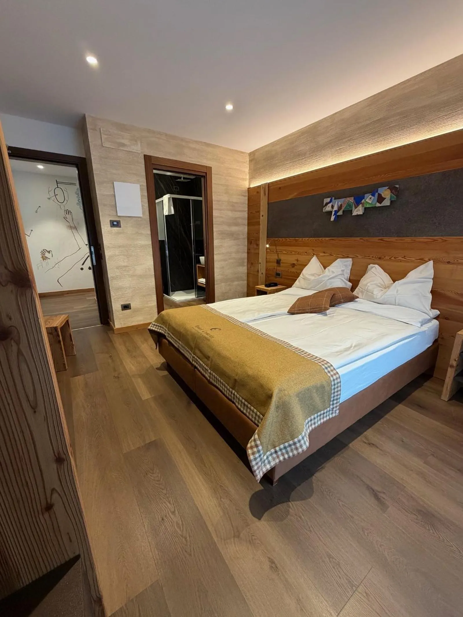 Bed in Albergo Centrale