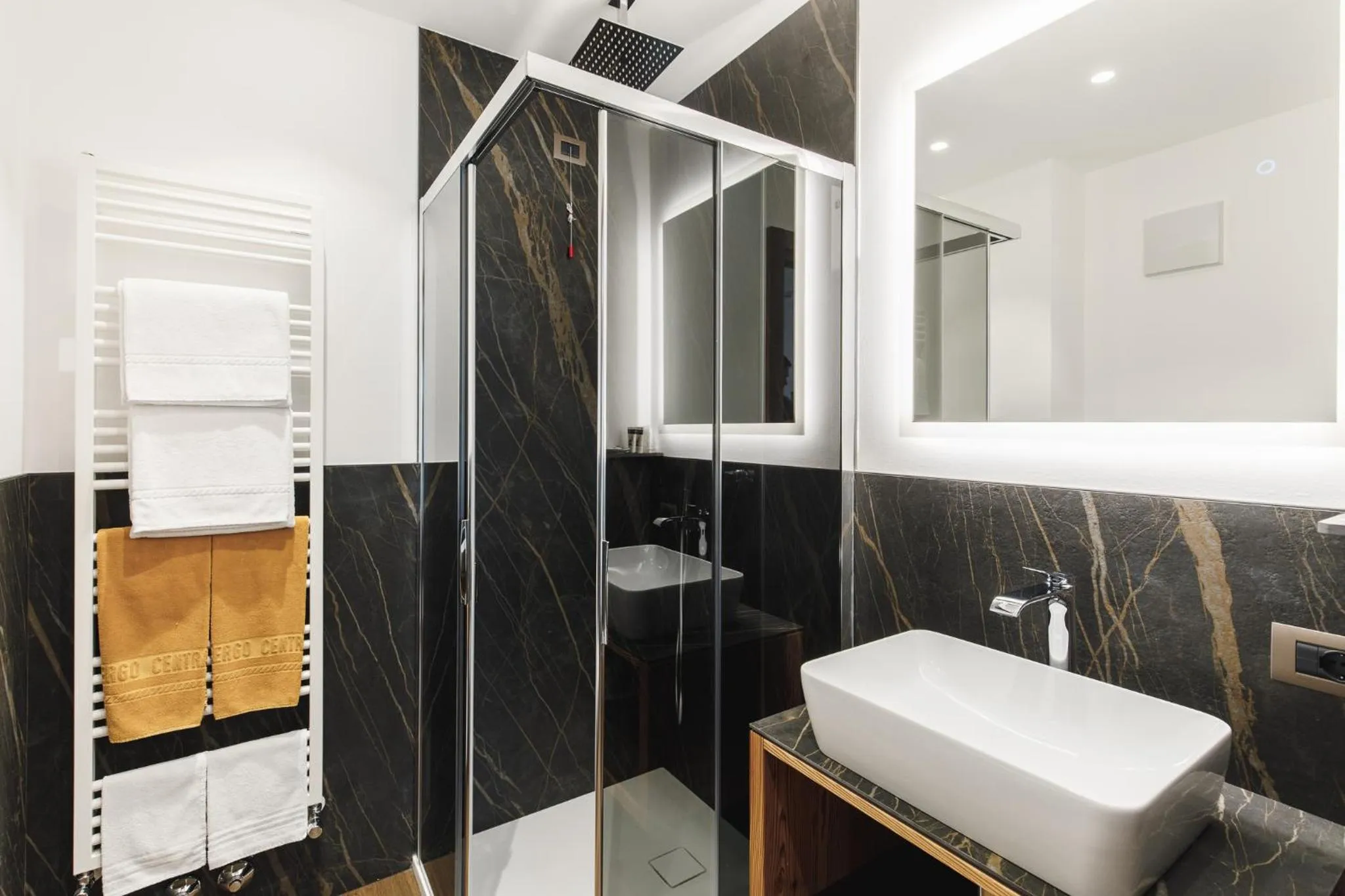 Bathroom in Albergo Centrale