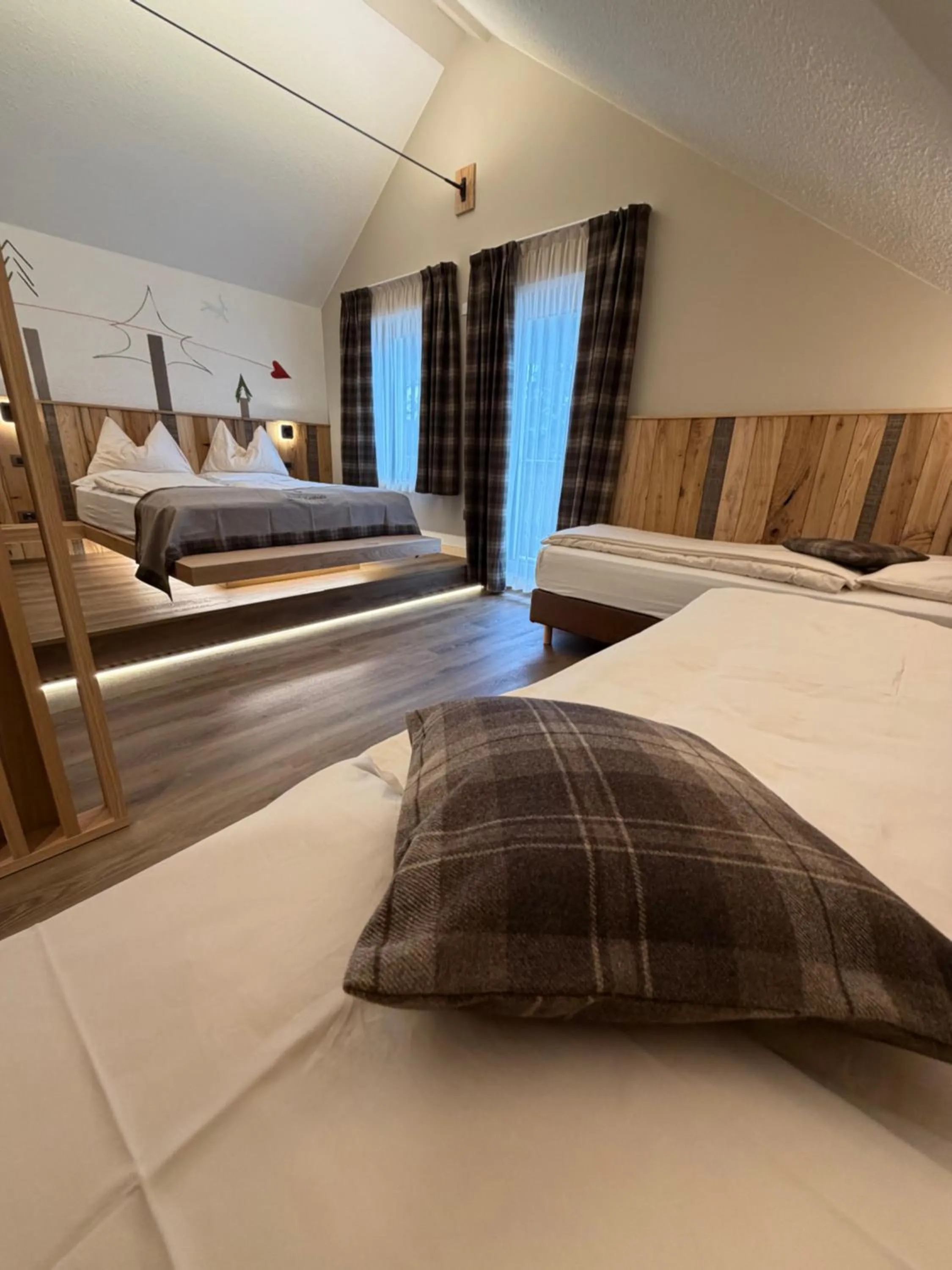 Bed in Albergo Centrale