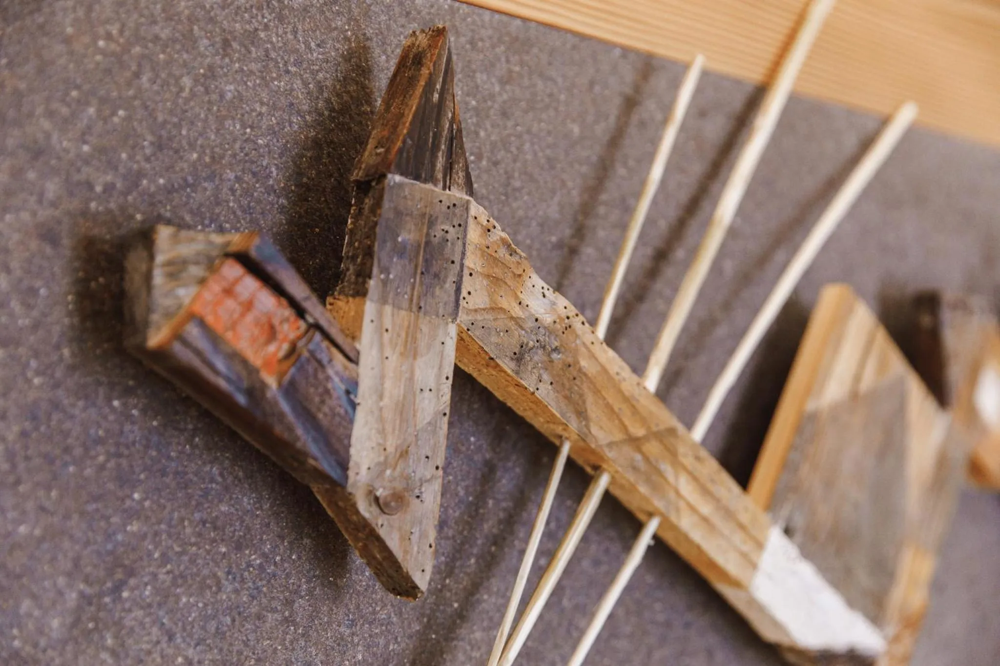 Decorative detail in Albergo Centrale