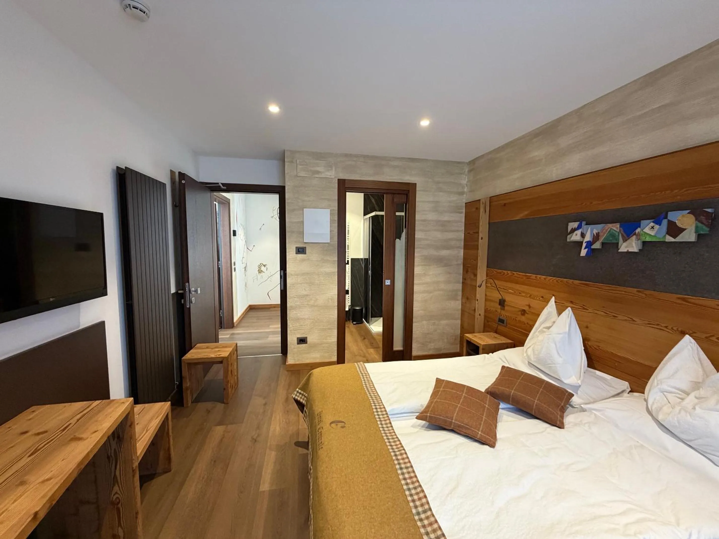 Bed in Albergo Centrale