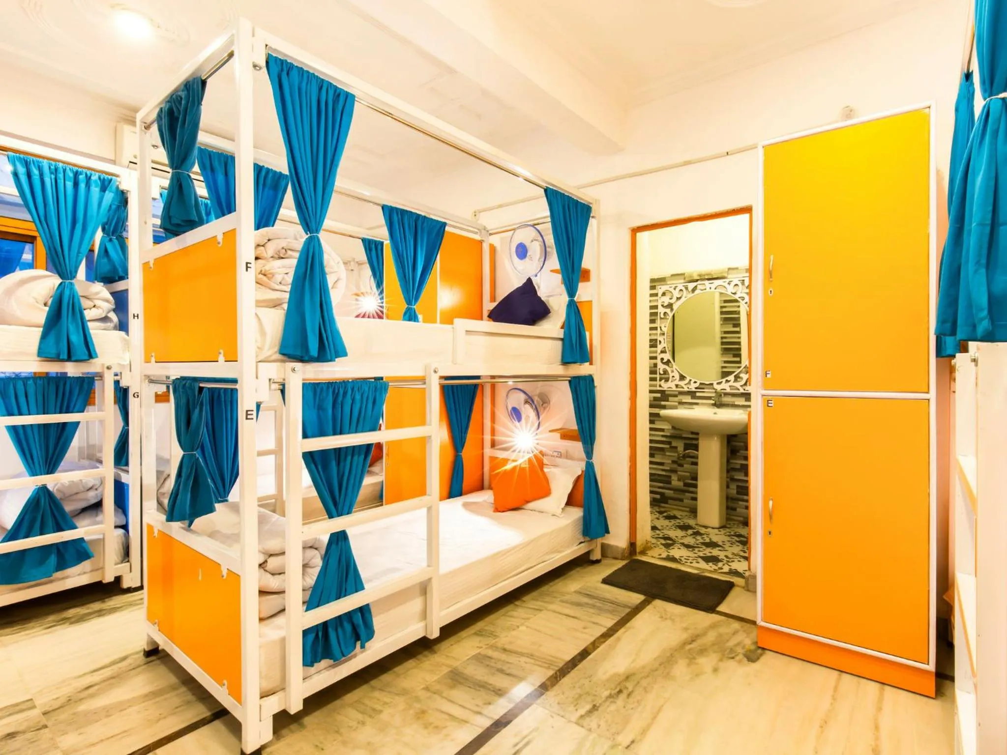 bunk bed in goSTOPS Rishikesh, Tapovan