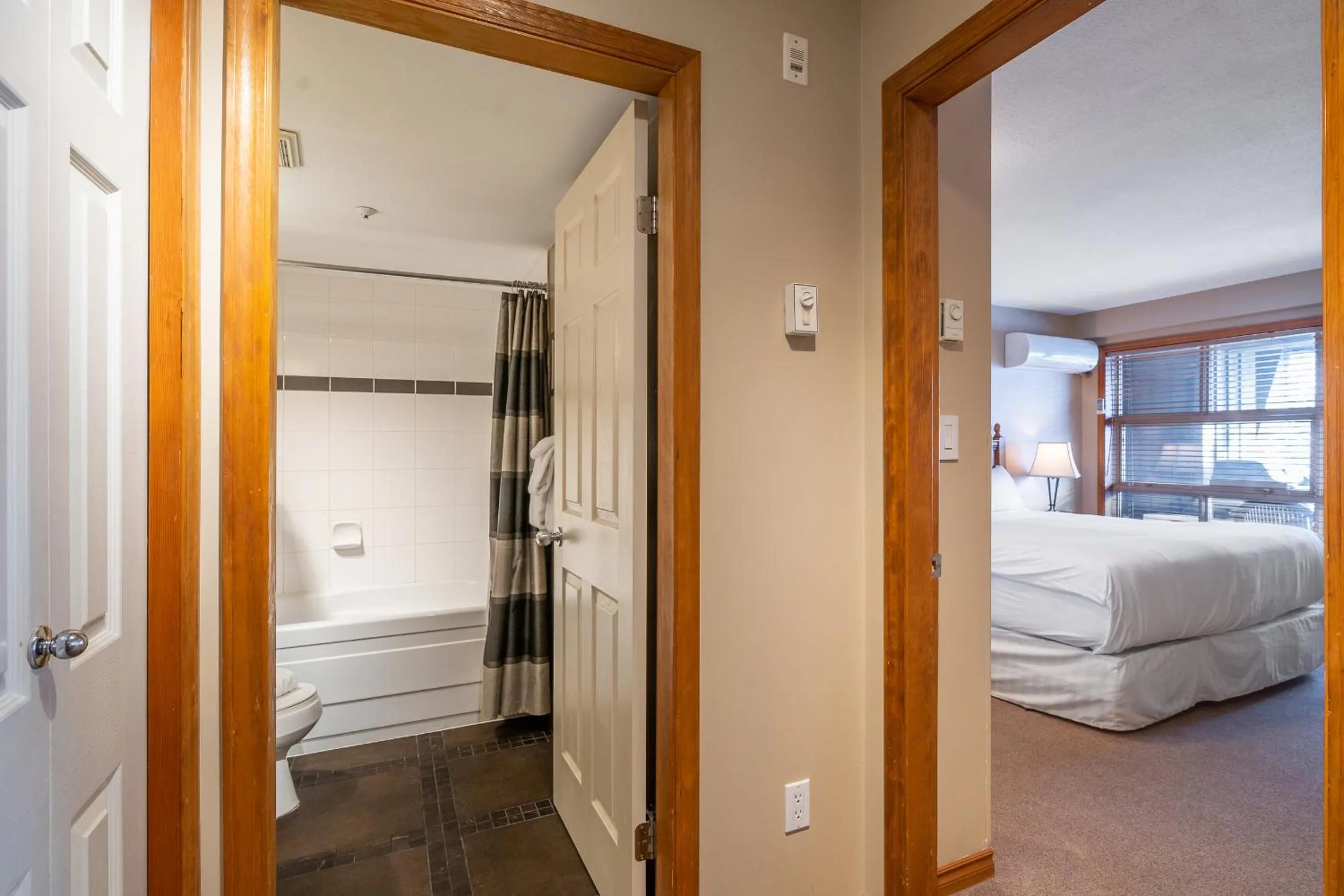 Bed in #433 The Aspens On Blackcomb