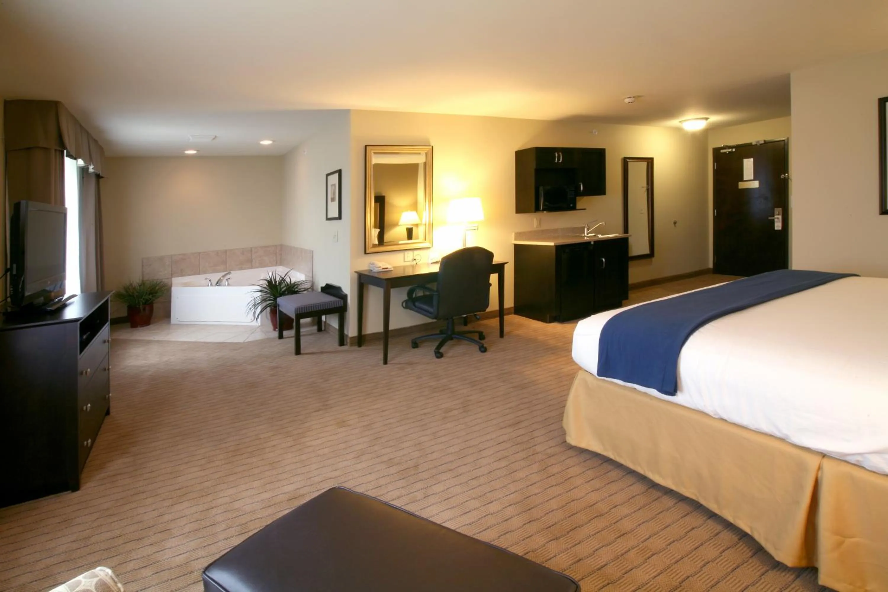 Photo of the whole room, Bed in Holiday Inn Express & Suites Madison-Verona by IHG
