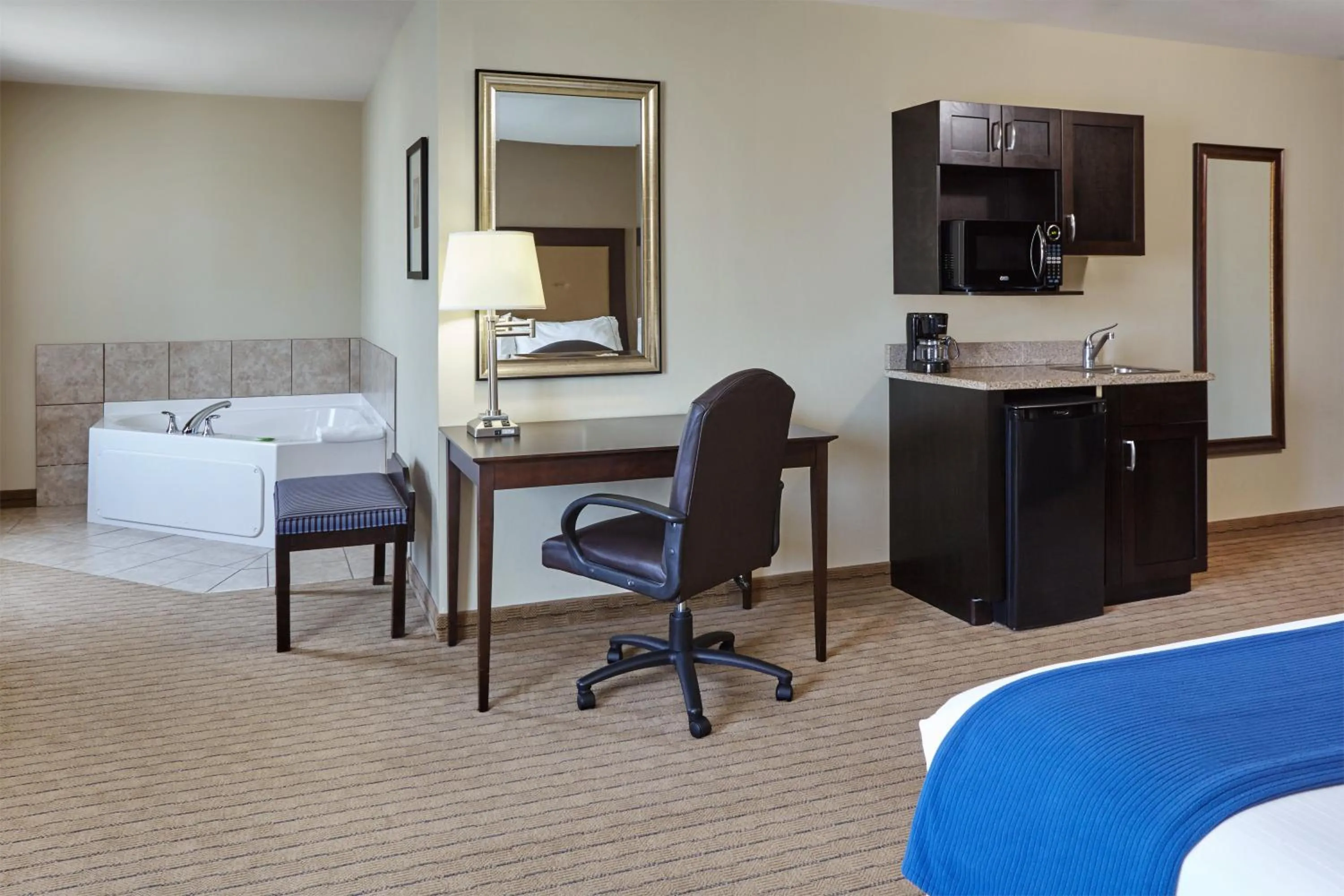 Photo of the whole room, Bed in Holiday Inn Express & Suites Madison-Verona by IHG