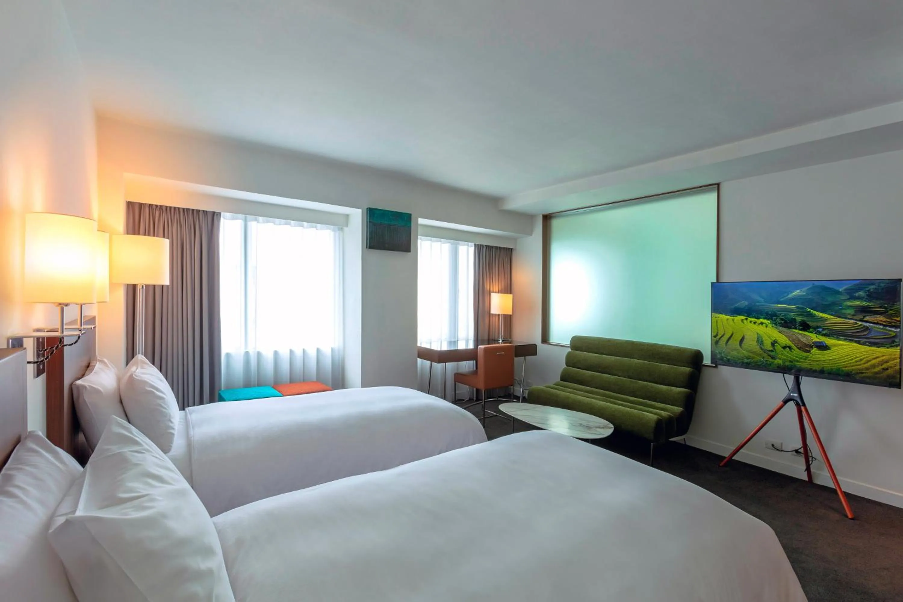 Photo of the whole room, Bed in United Hotel