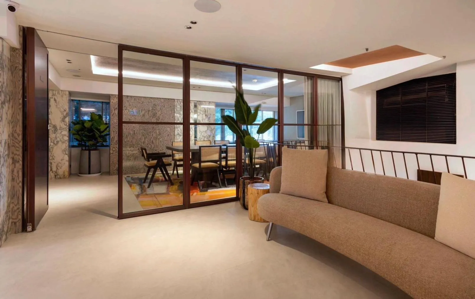 Seating area in United Hotel