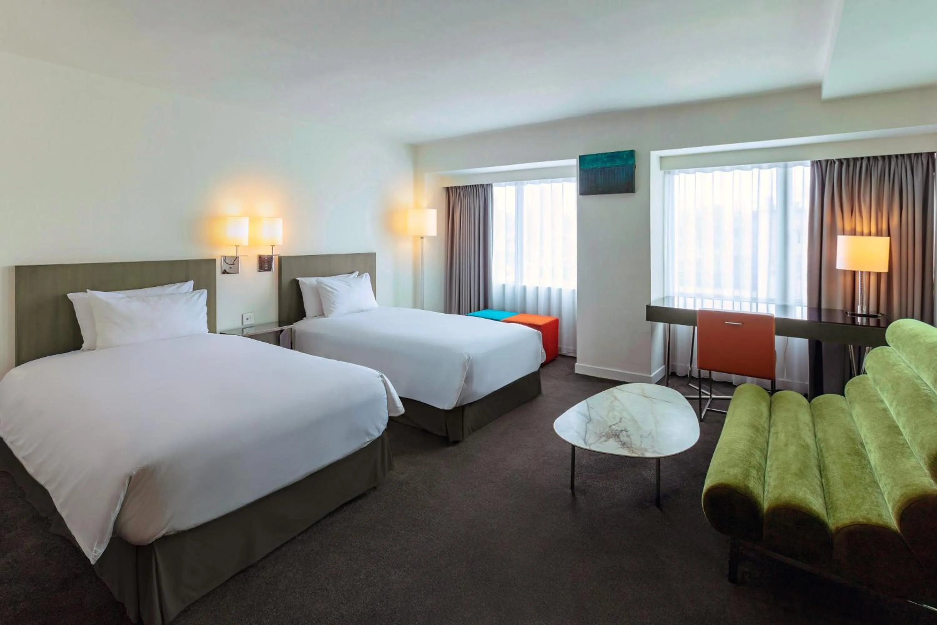 Photo of the whole room, Bed in United Hotel