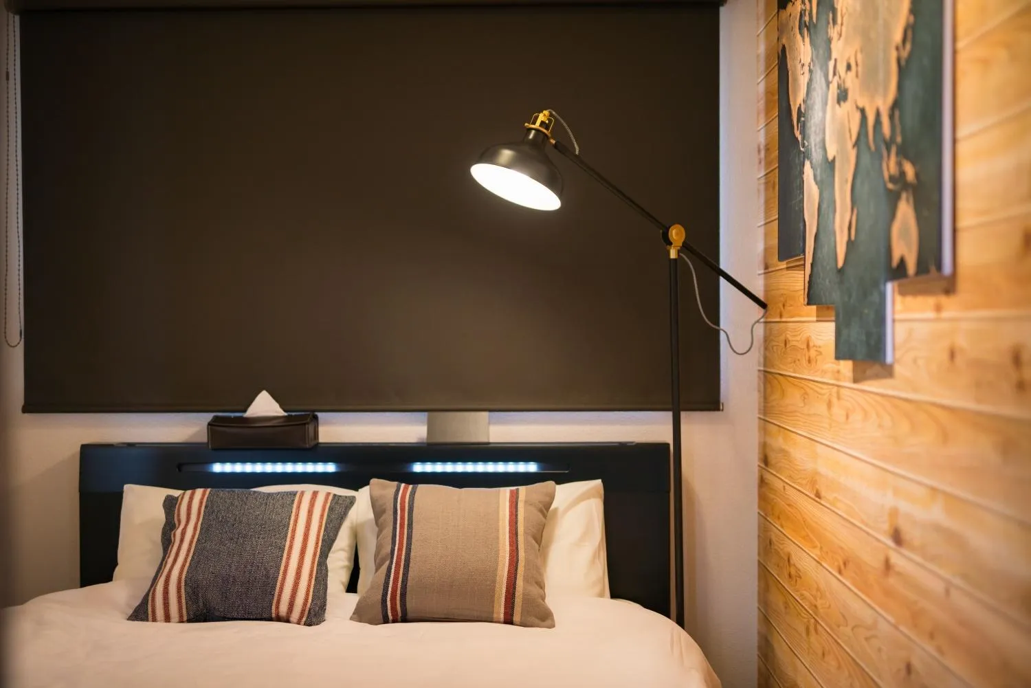 Bed in fleur Matsuyamachi -vacation rental-