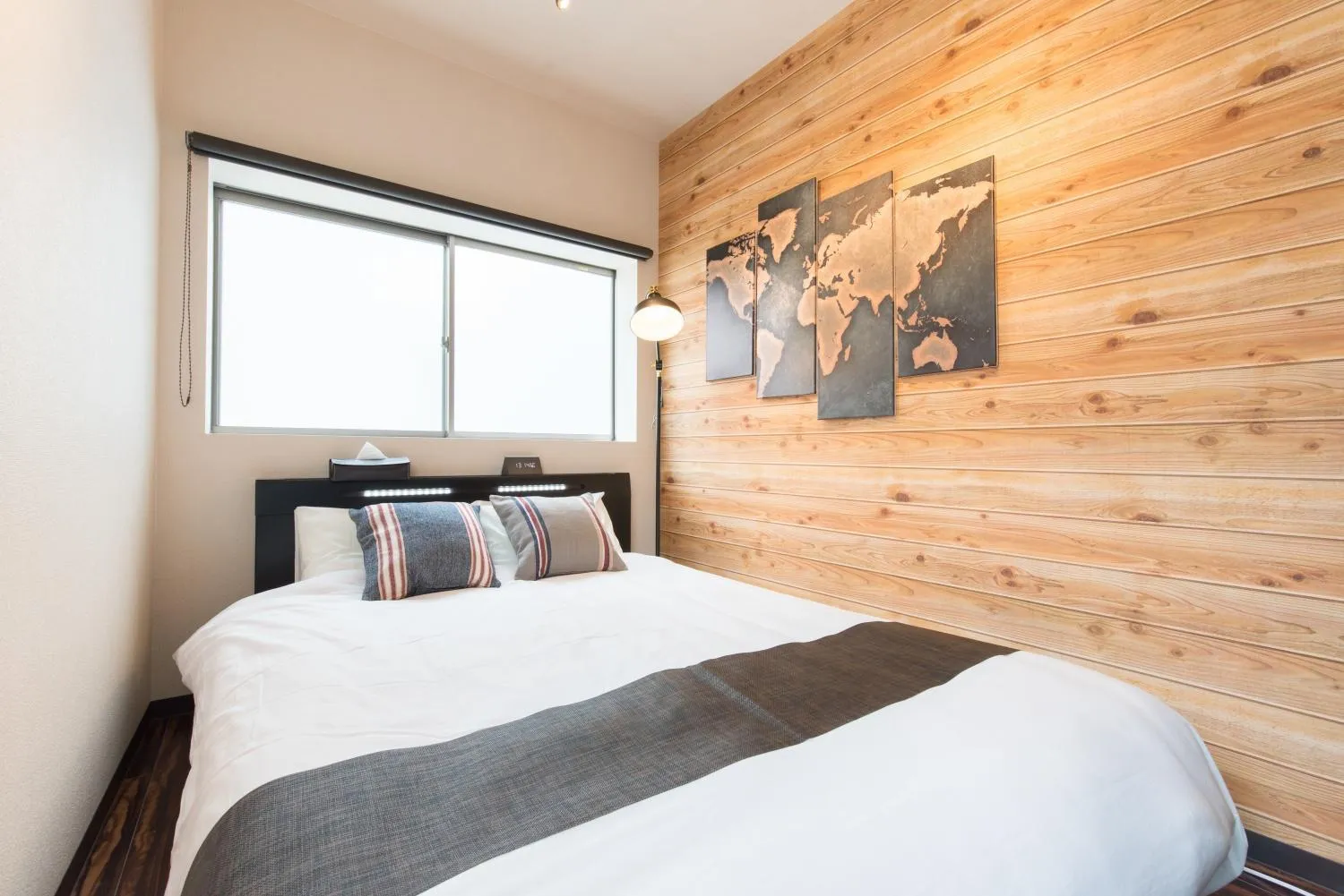 Bed in fleur Matsuyamachi -vacation rental-