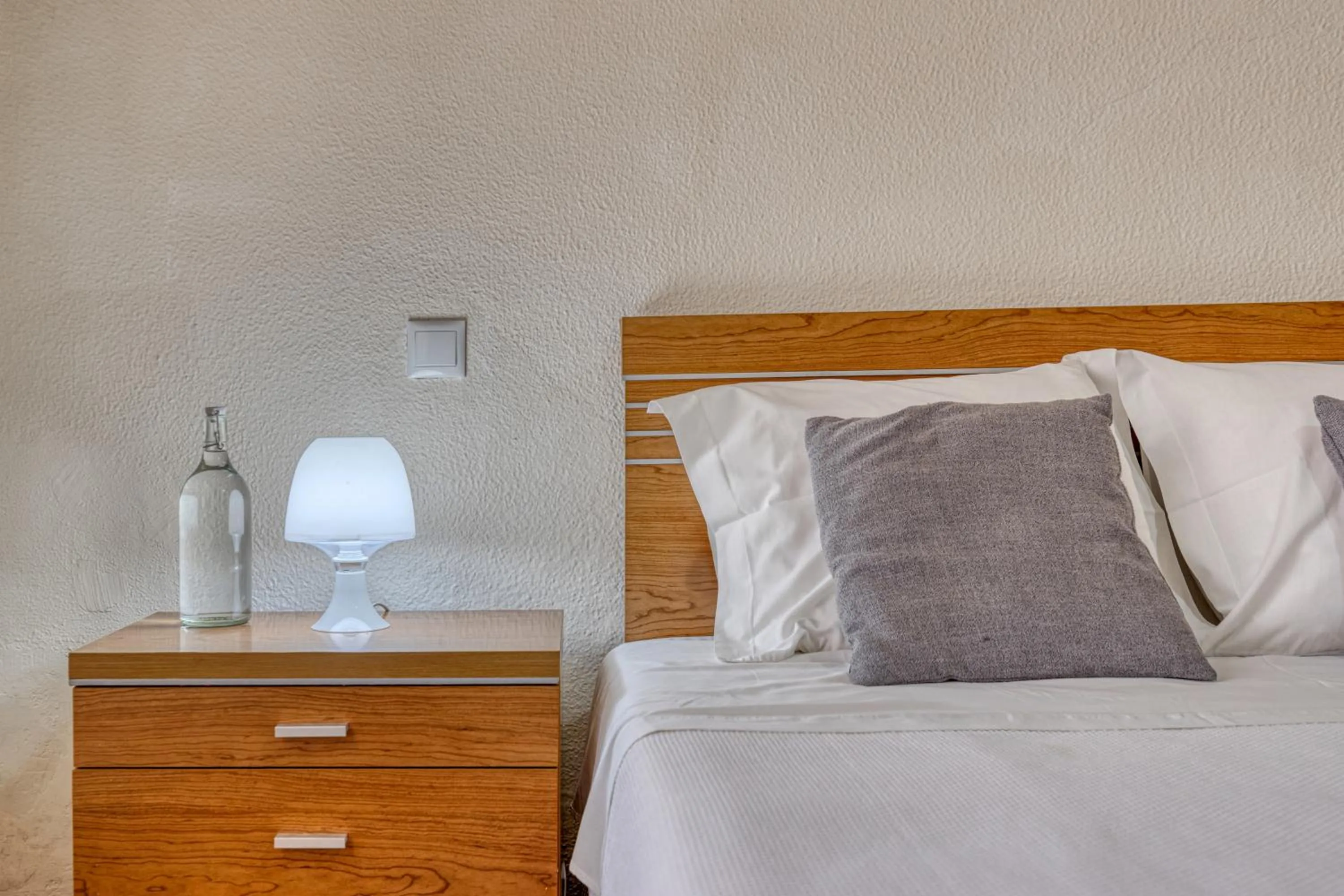 Bed in Hotel Borsalino